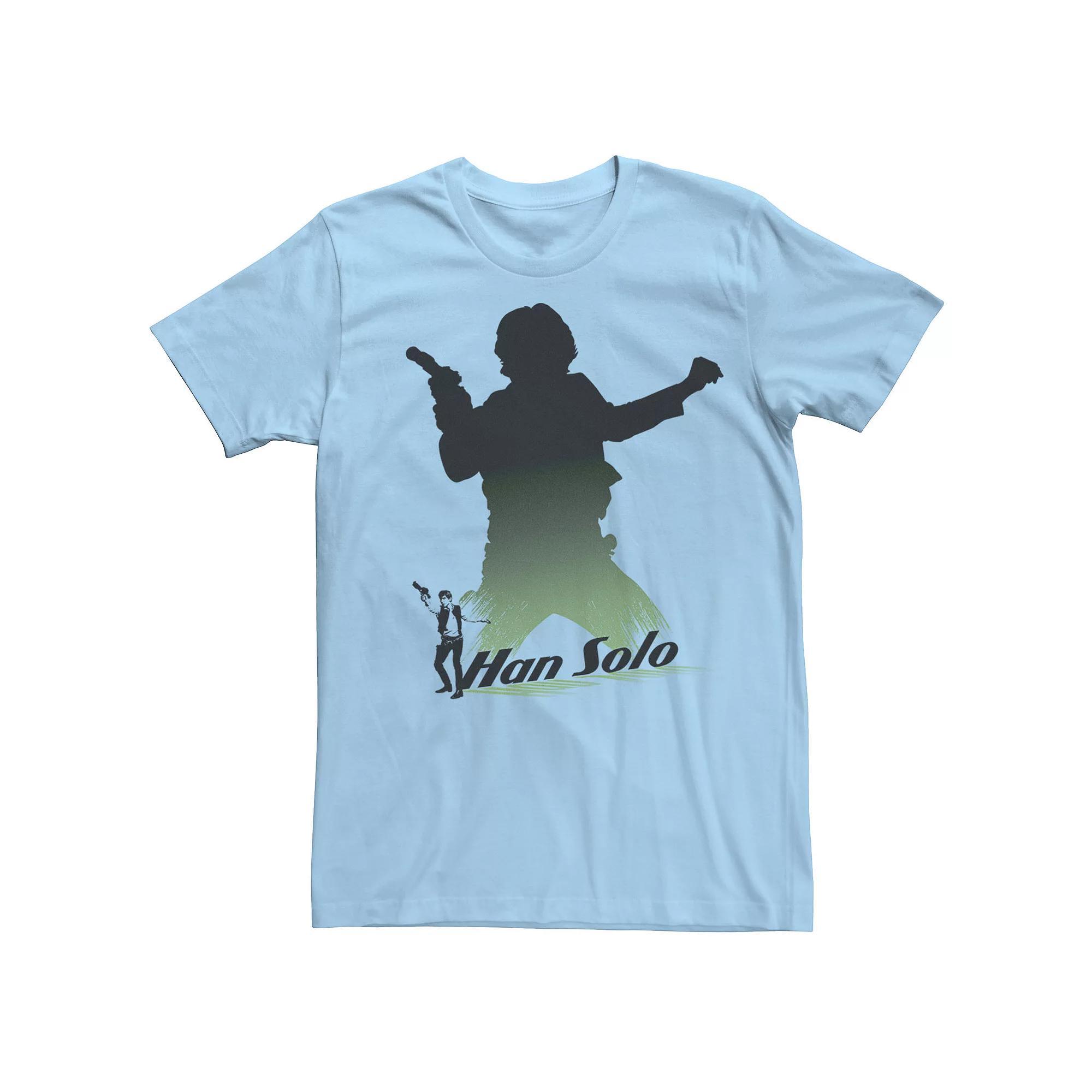Mens Star Wars Han Solo Action Shadow Tee Product Image