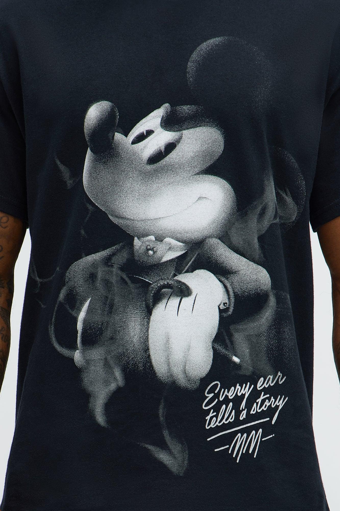 Disney Mickey Eviler Every Ear Short Sleeve Tee - Black Product Image