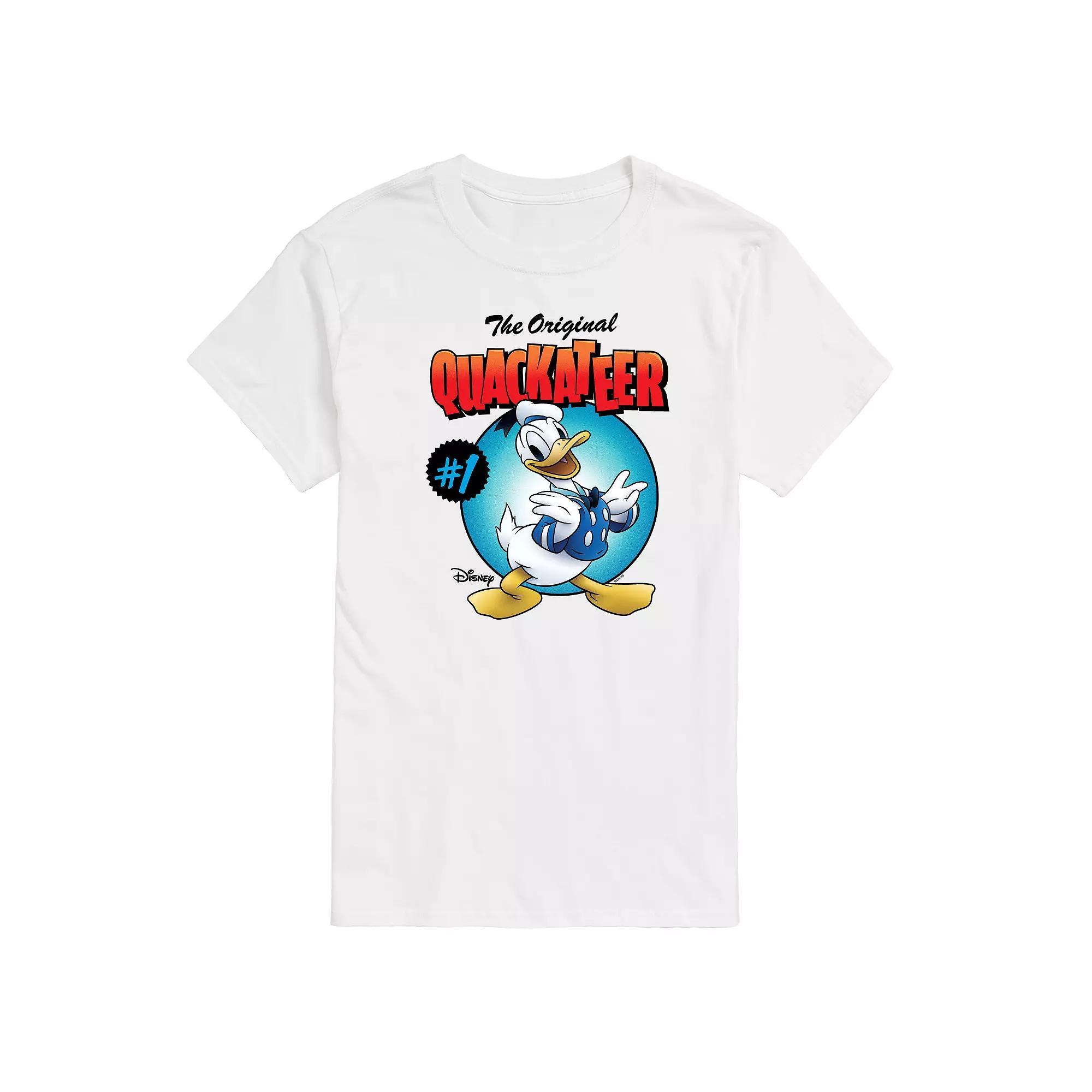 Disneys Mickey Mouse & Friends Donald Duck Mens Original Quackateer Graphic Tee Product Image