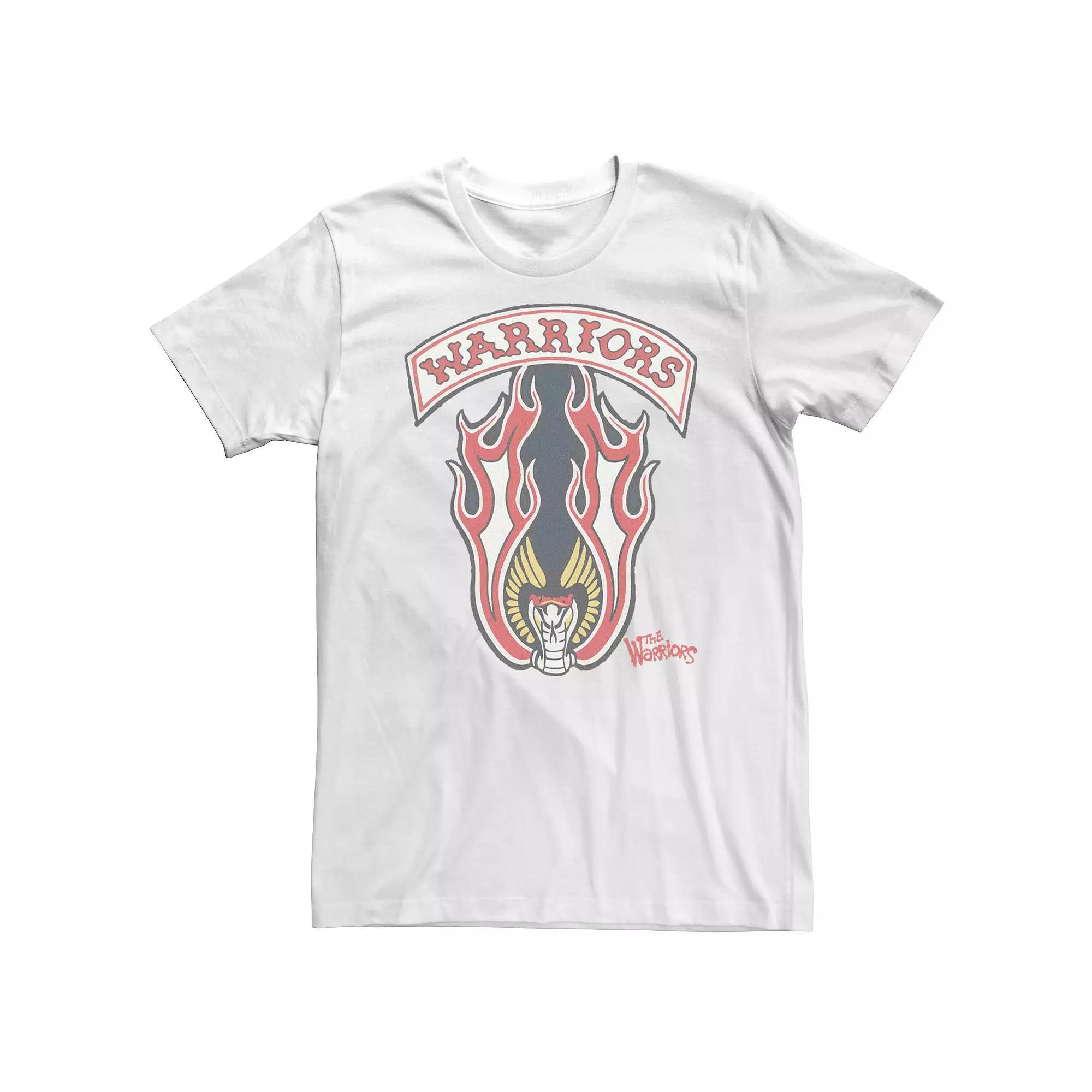 Big & Tall The Warriors Snake Emblem Tee, Men's, Size: 4XLT, White Product Image