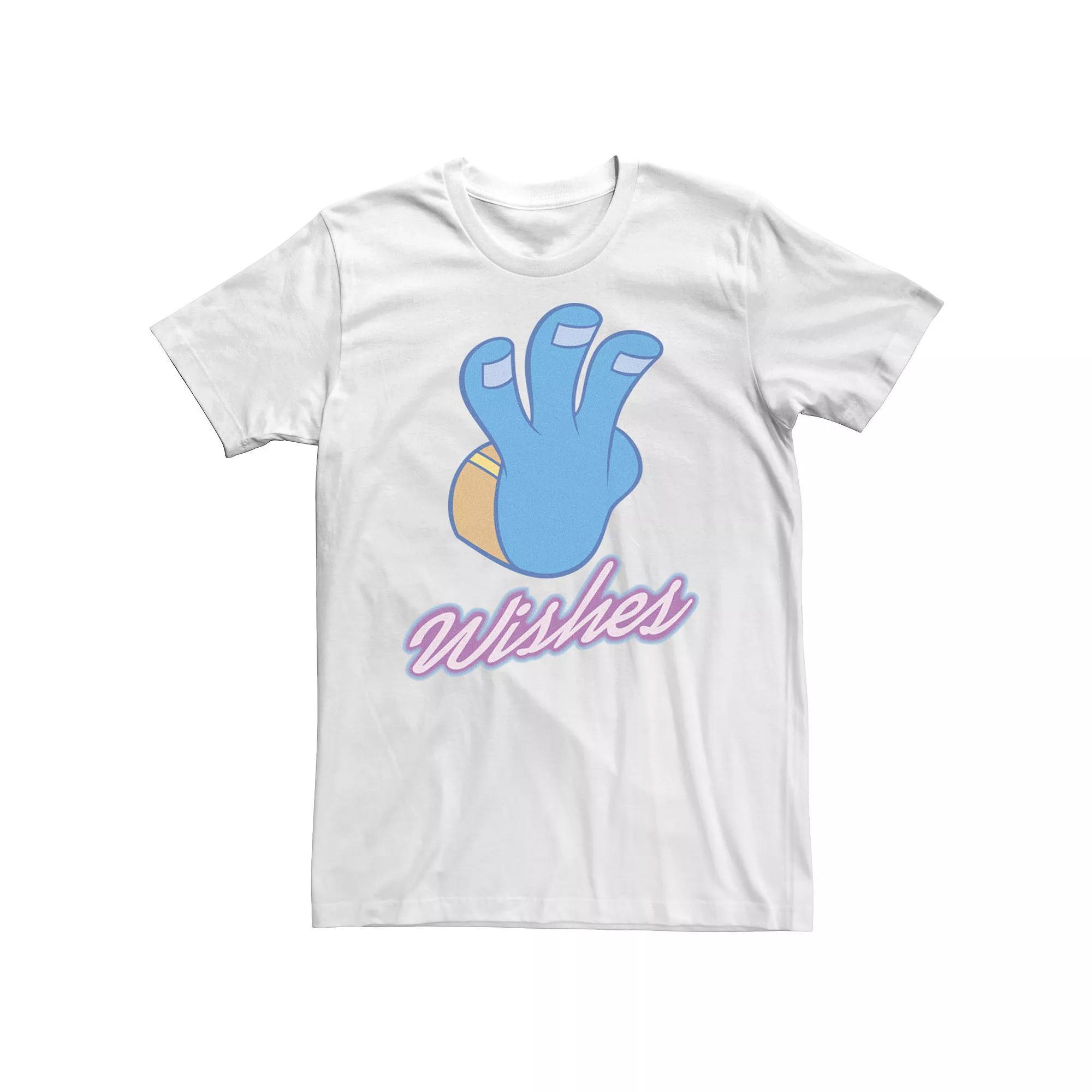Disney's Aladdin Princess Genie Men's Wish Tee, Size: XL, White Product Image