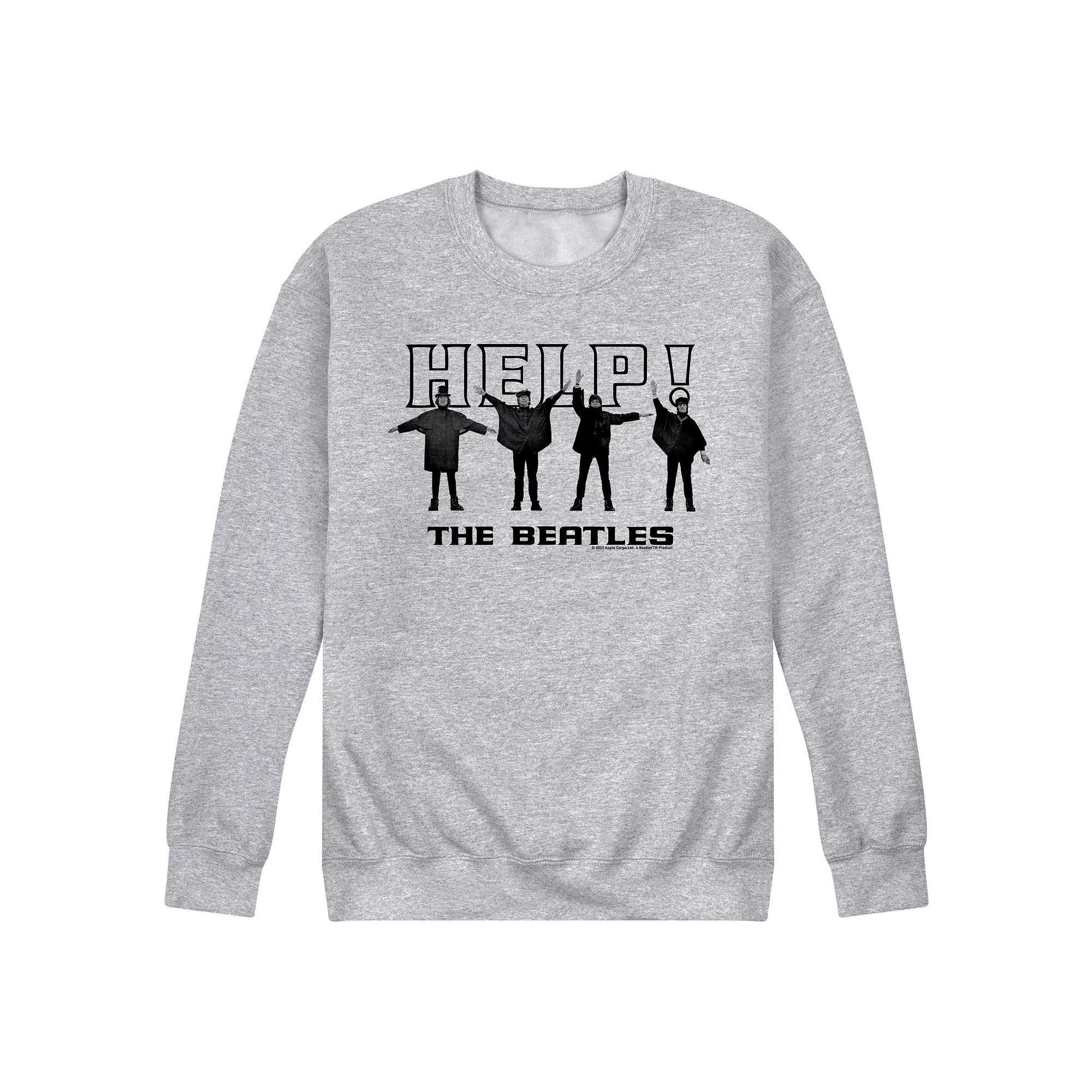 Mens The Beatles Help Fleece Sweatshirt Product Image
