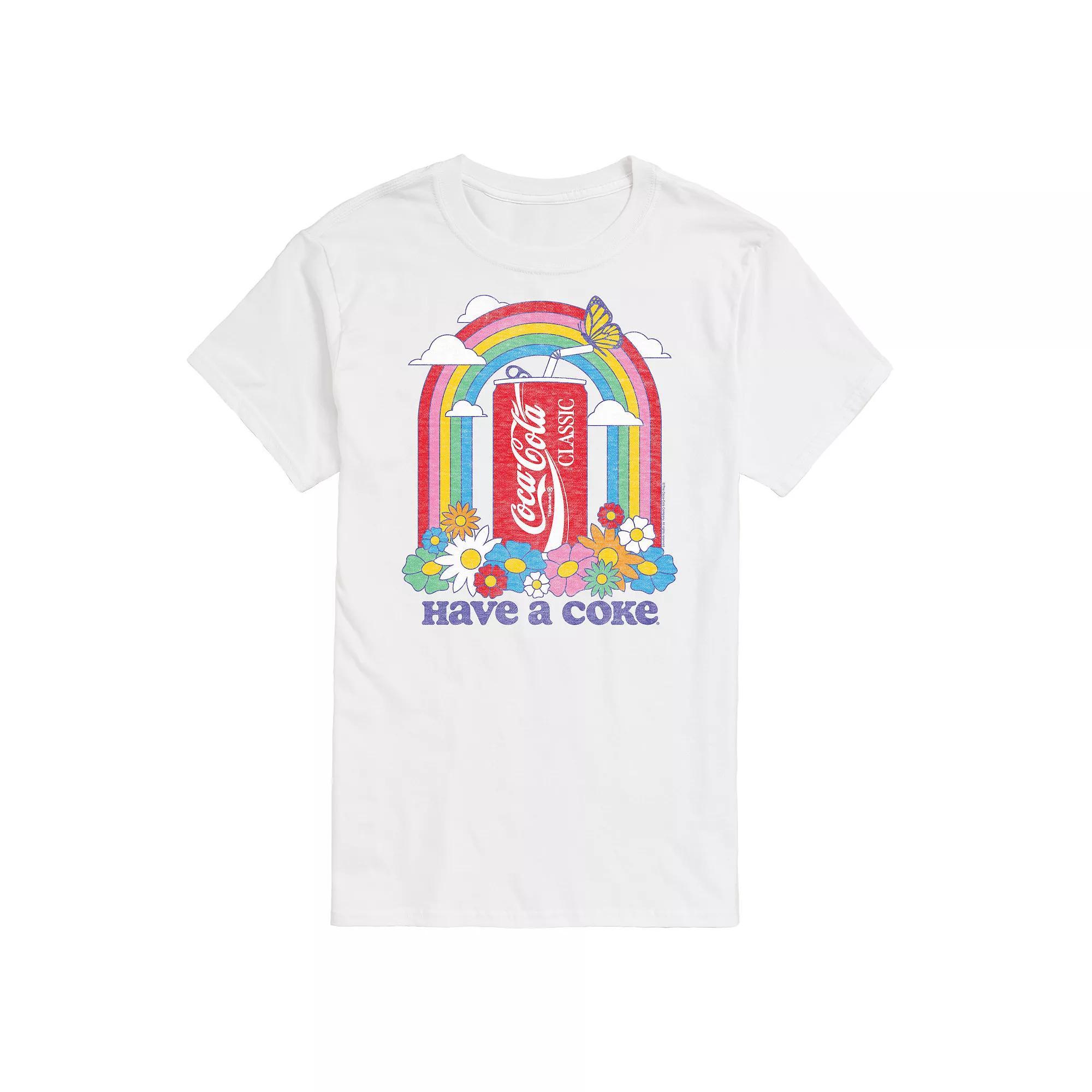 Mens Coca-Cola Have A Coke Rainbow Graphic Tee Product Image