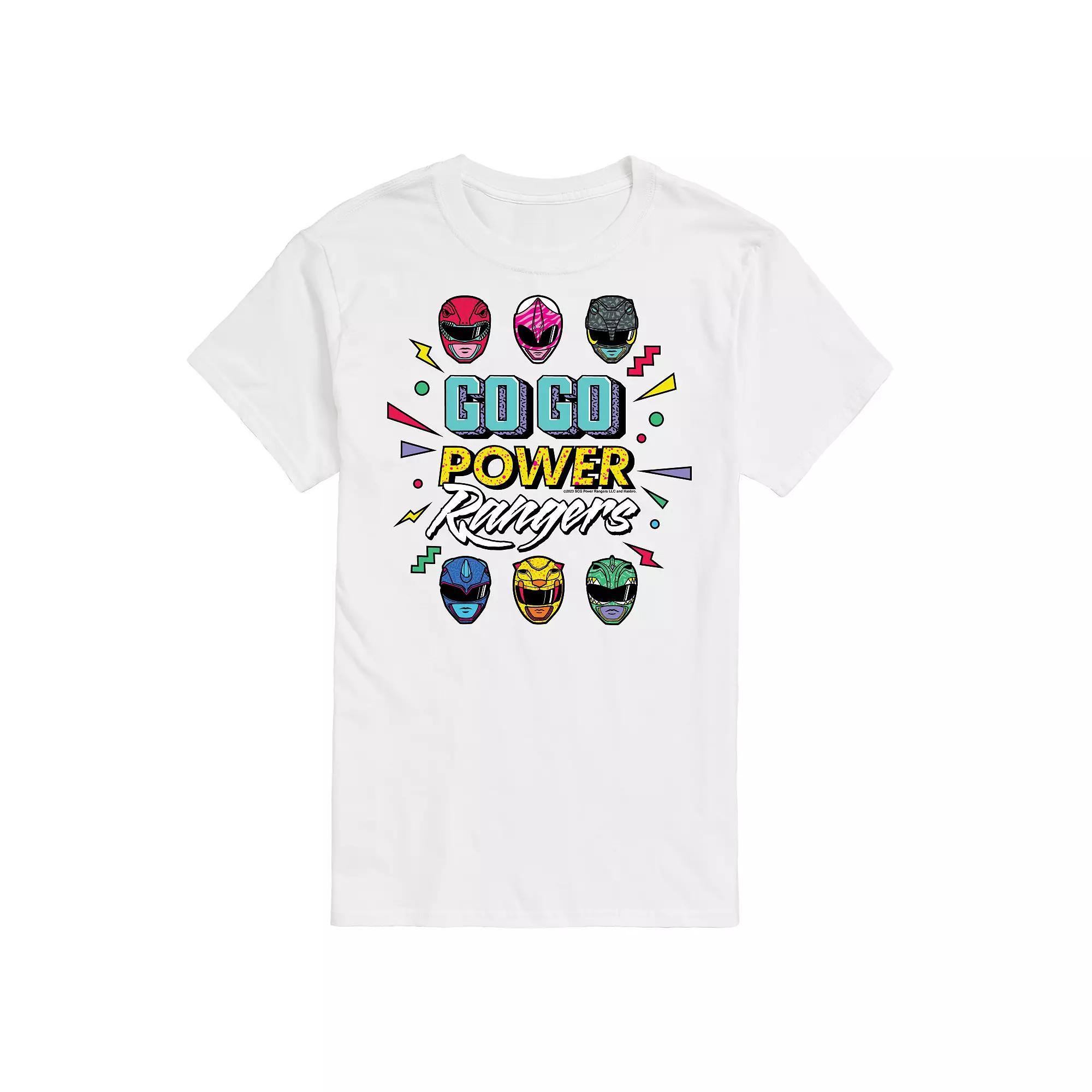 Big & Tall Power Rangers Go Go Graphic Tee, Mens Product Image