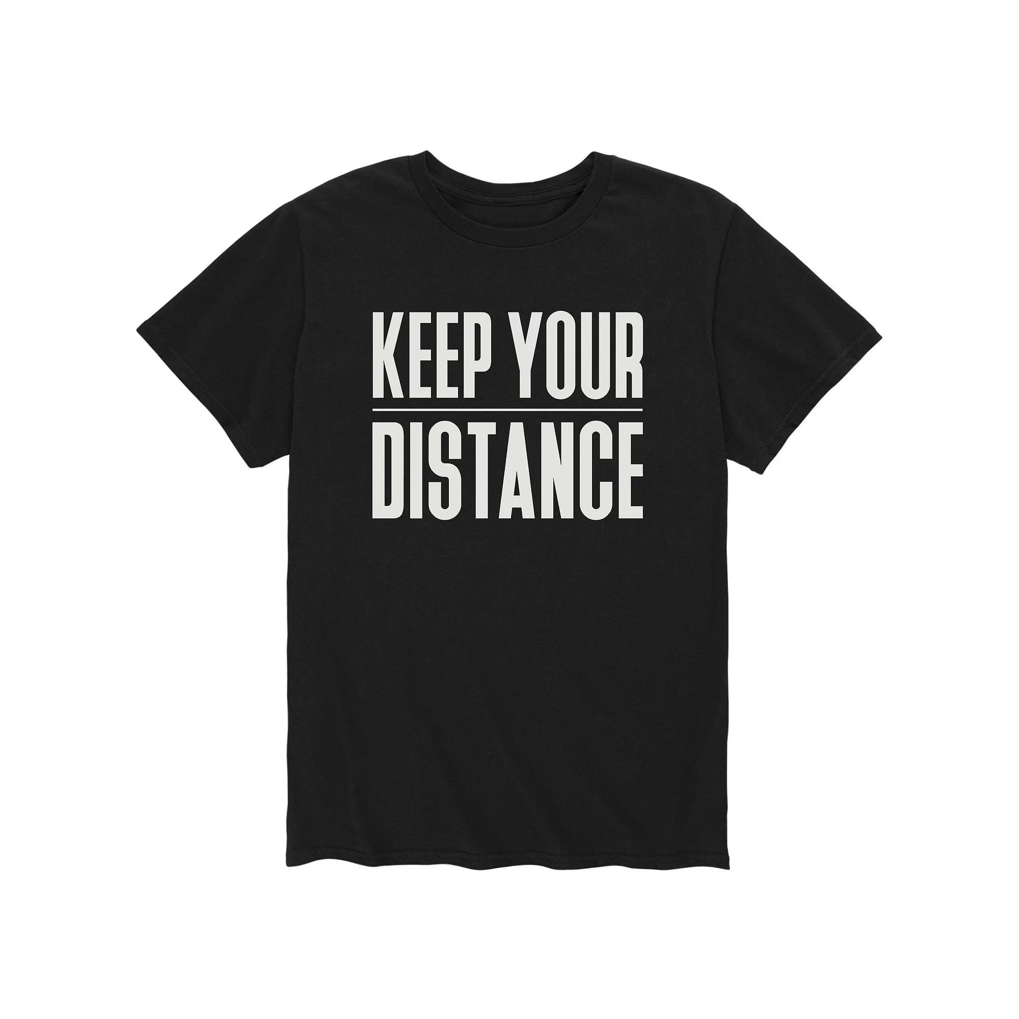 Mens Keep Your Distance Tee Product Image
