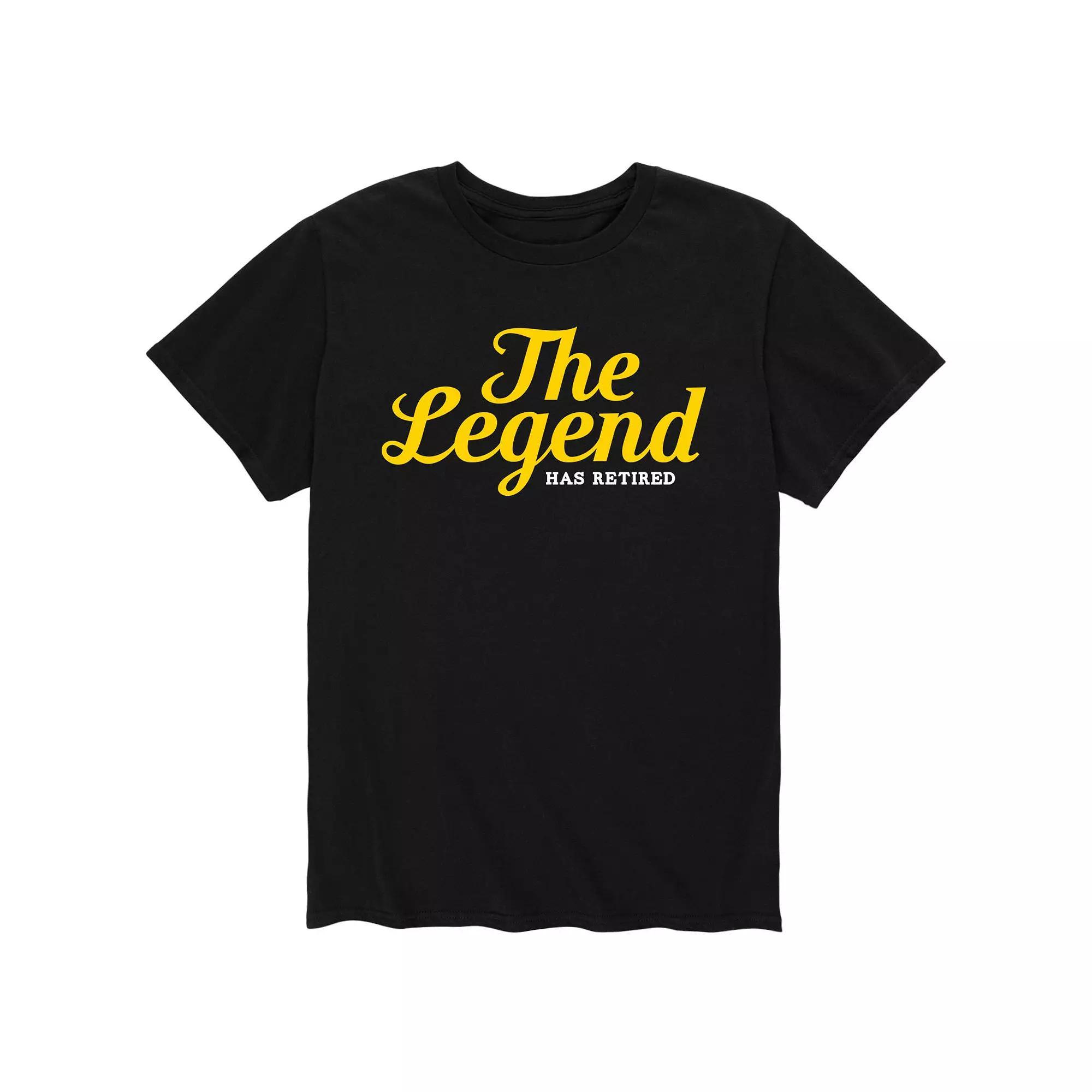 Mens The Legend Has Retired Tee Product Image
