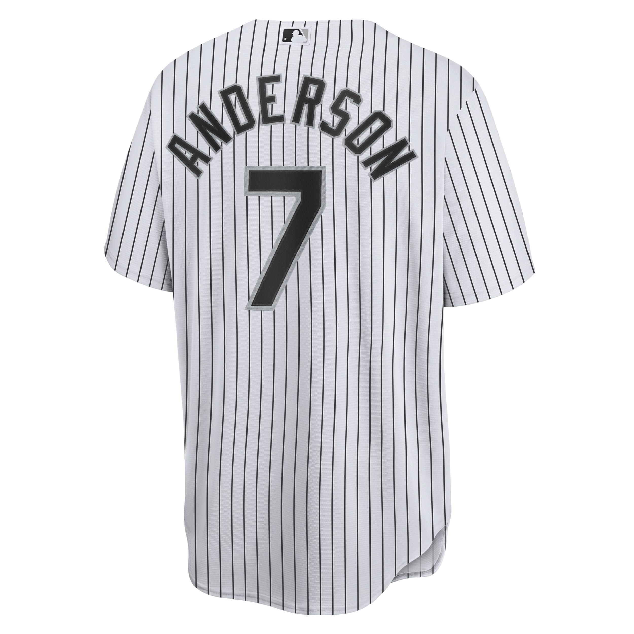 Nike Mens MLB Chicago White Sox (Tim Anderson) Replica Baseball Jersey Product Image
