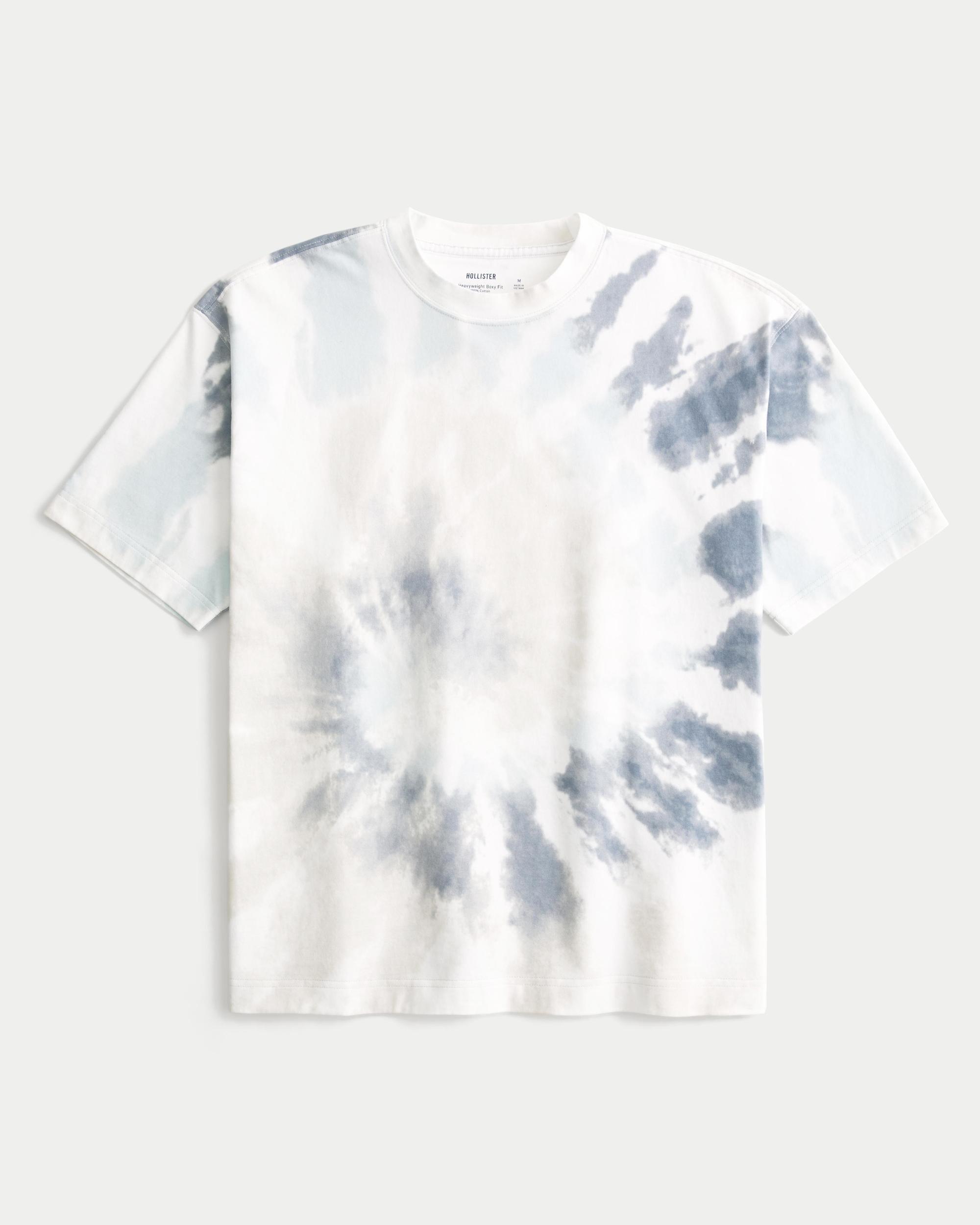 Boxy Heavyweight Washed Cotton Crew T-Shirt Product Image