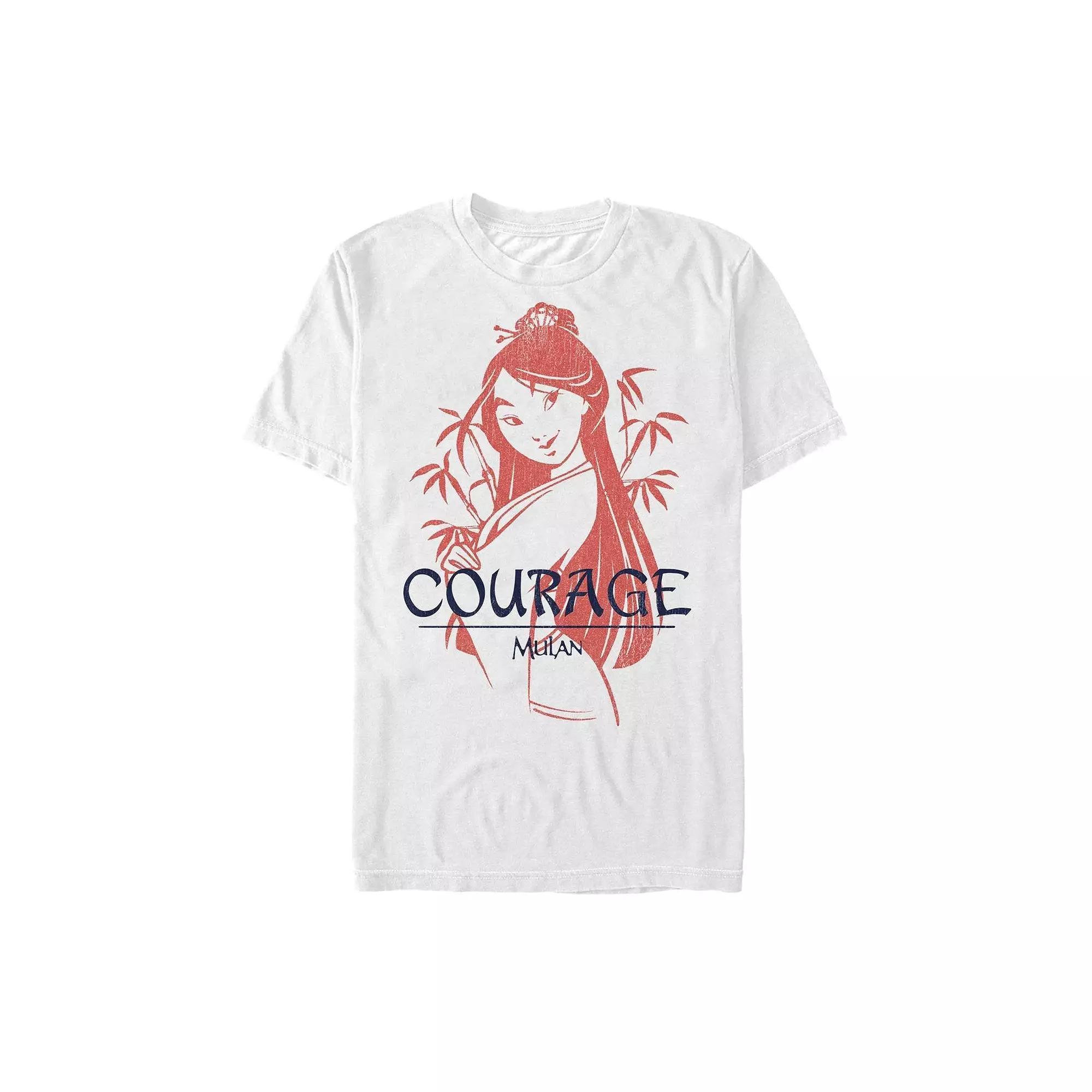 Men's Disney's Mulan Warrior Tee, Size: XXL, White Product Image