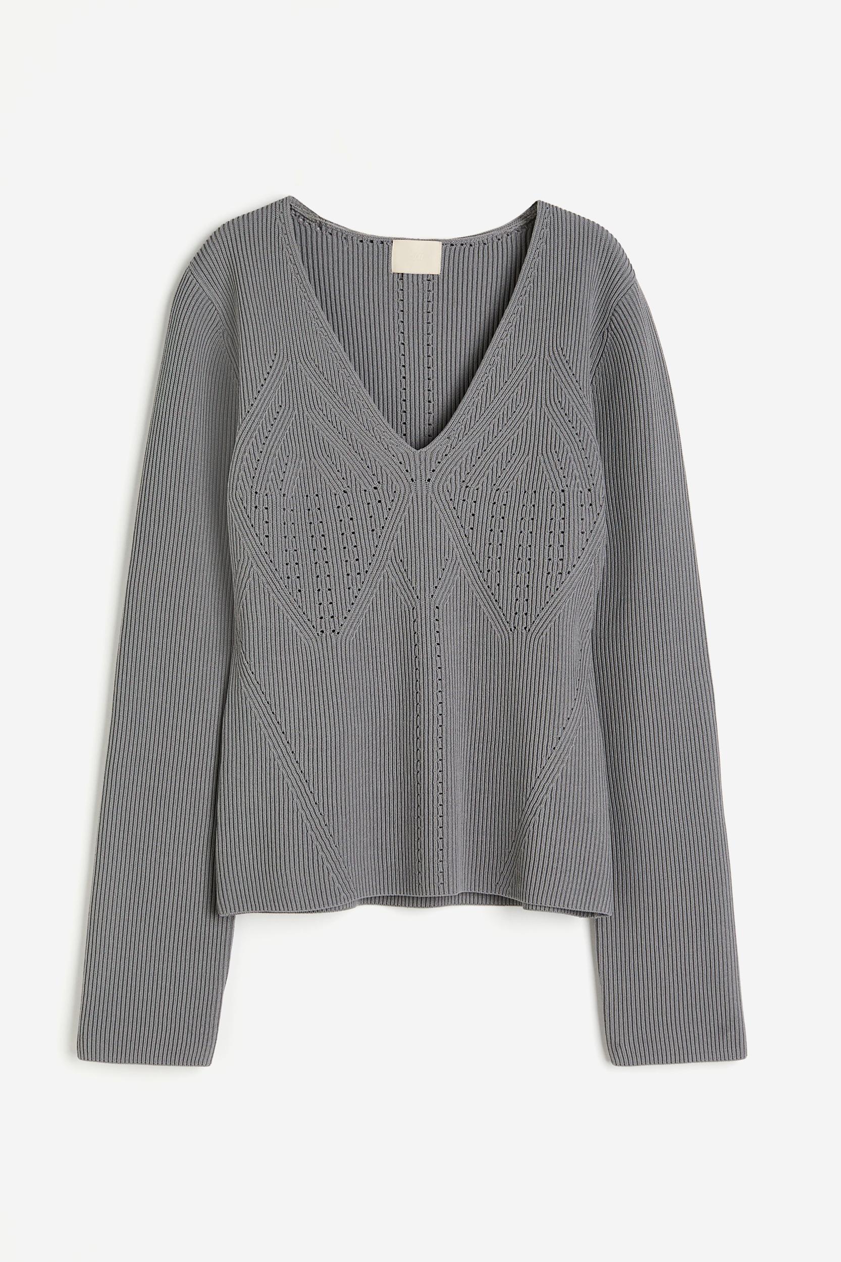 Pointelle-knit Sweater Product Image