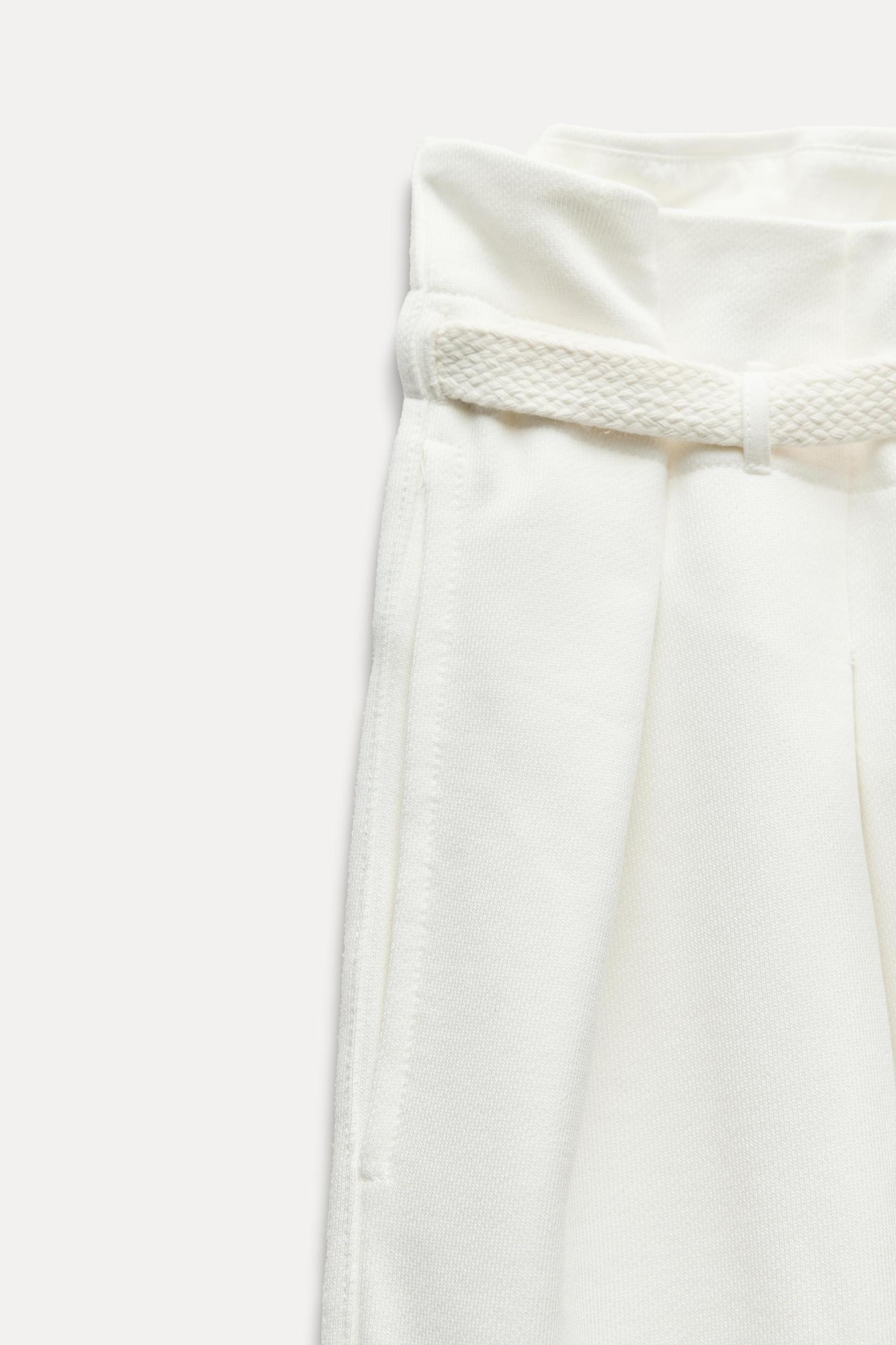 BELTED JOGGING PANTS Product Image