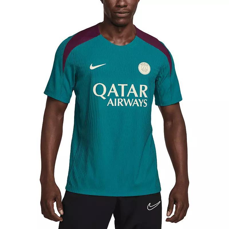 Men's Nike Teal Paris Saint-Germain 2024/25 Advance Strike Top, Size: 3XL, Psg Blue Product Image