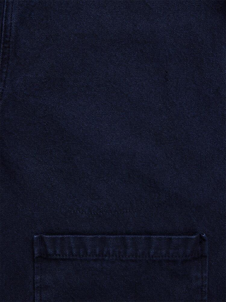 WOMEN'S CANVAS CHORE COAT - CLASSIC BUTTON-DOWN - DUSTY PURPLE / M Product Image