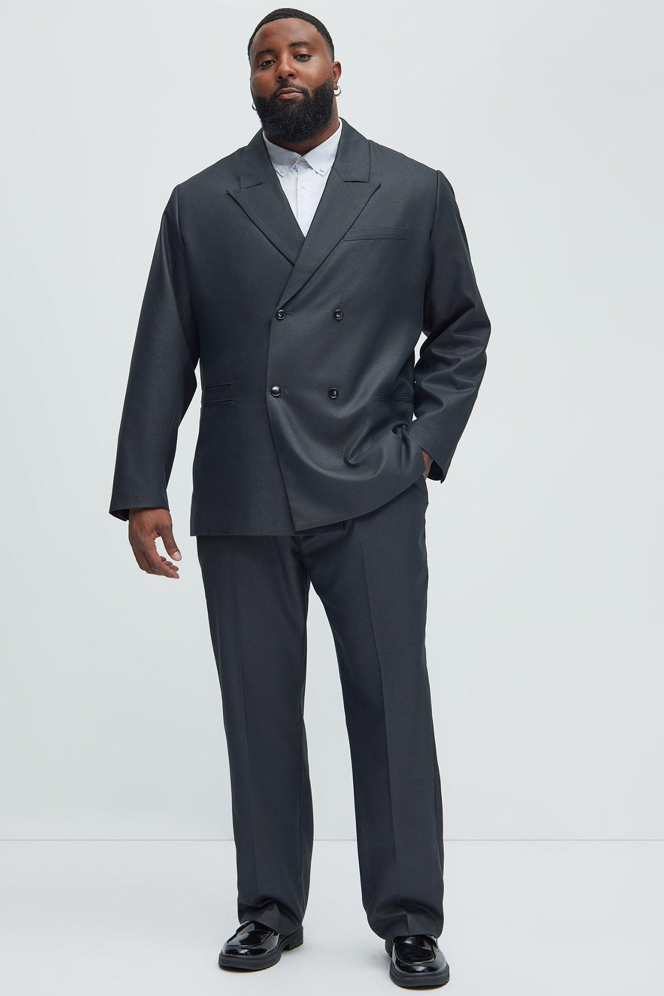 Hulbert Straight Trousers - Black Product Image