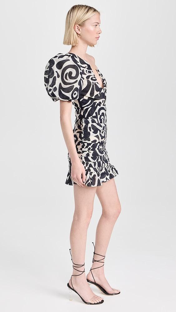 The Wolf Gang Seren Asymetric Mini Dress | Shopbop Product Image