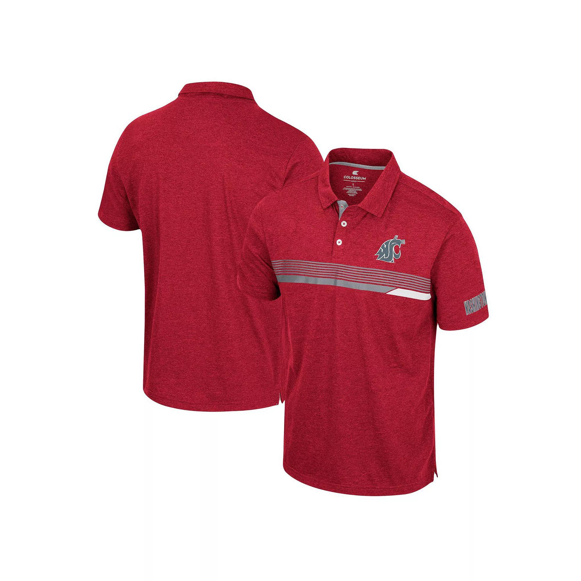 Men's Colosseum  Purple Kansas State Wildcats No Problemo Polo, Size: Large Product Image