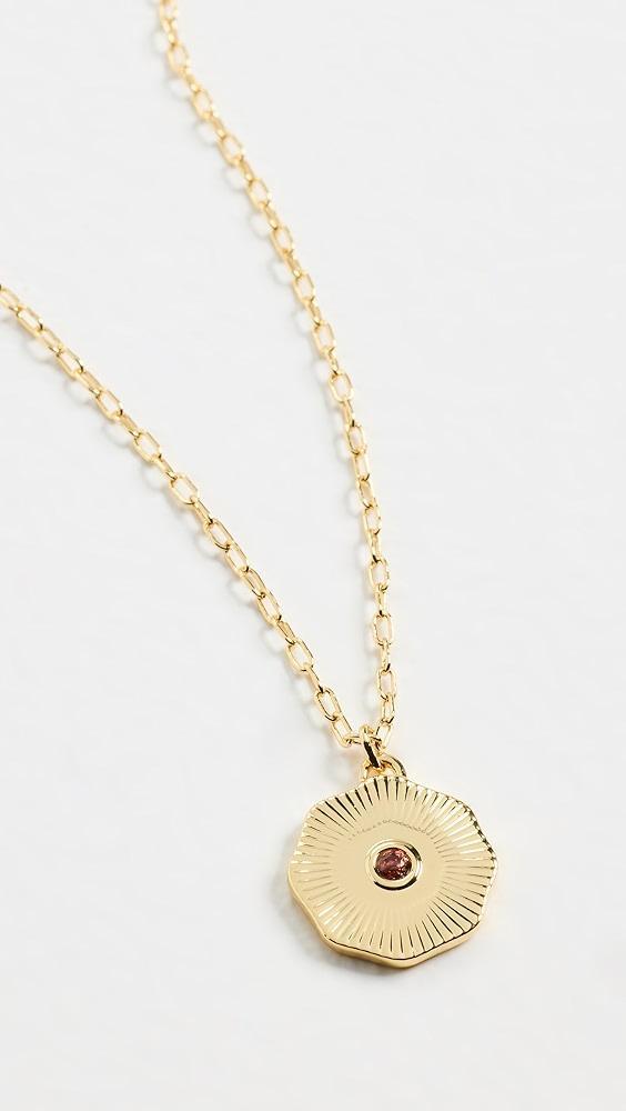 Gorjana Birthstone Coin Necklace | Shopbop Product Image