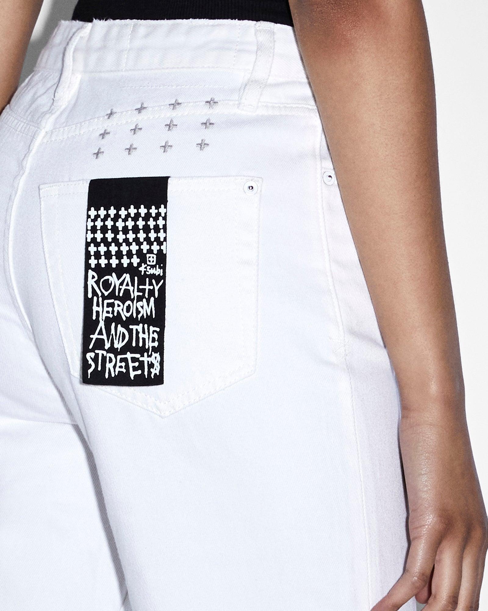 BROOKLYN JEAN BLANC SLICED Female Product Image