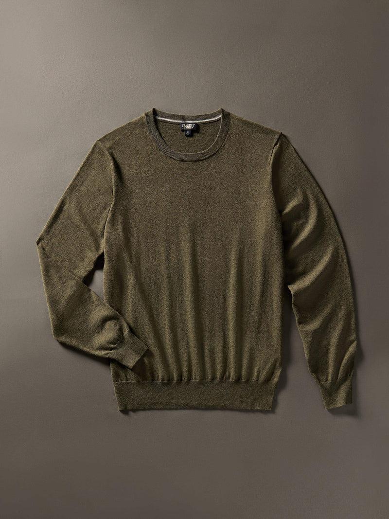 Movement™ Crewneck Sweater (Tall) - Olive Ridge Heather Product Image