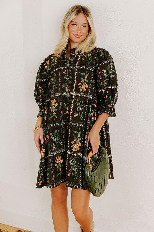 Botanical Daydream Mini Dress Product Image