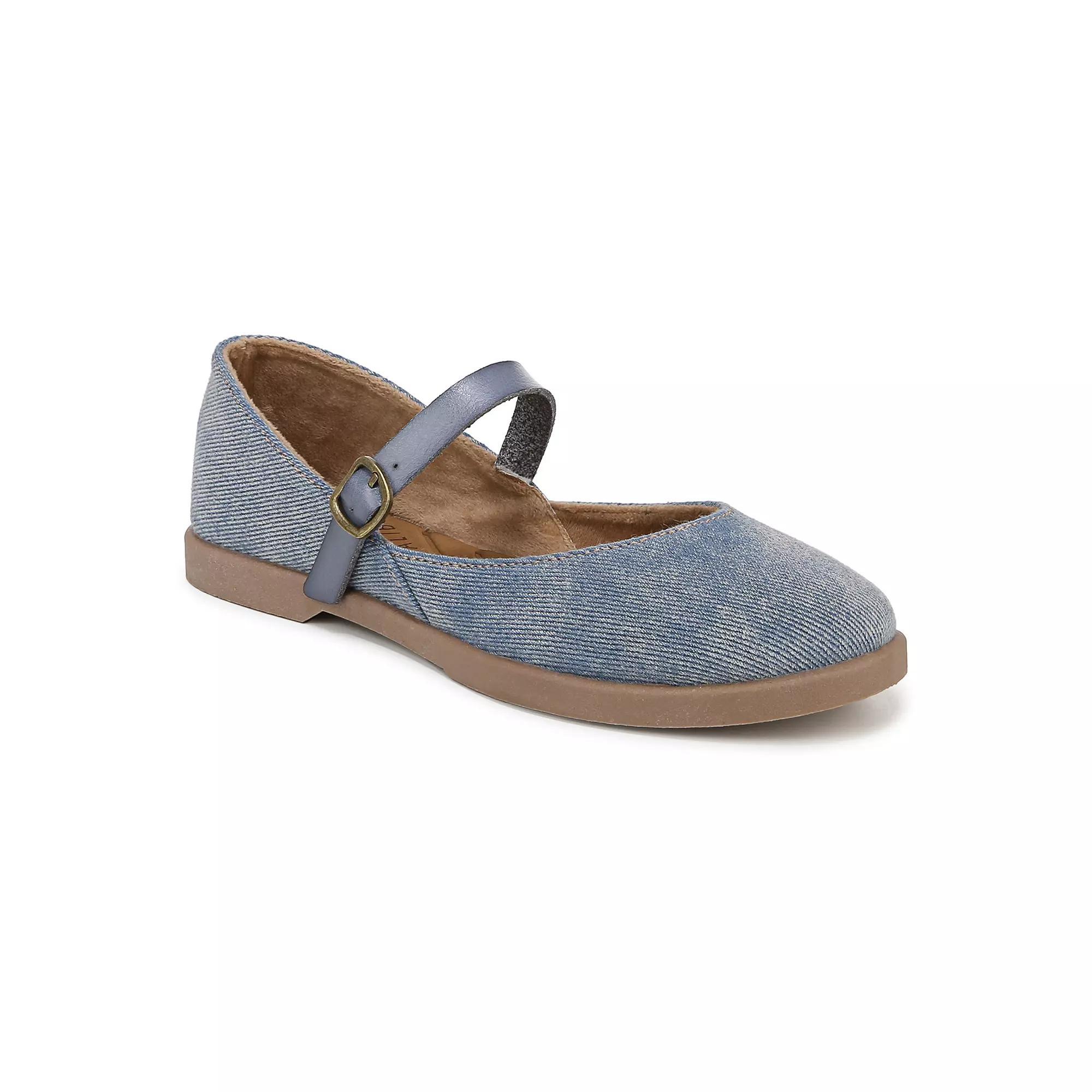 Blowfish Malibu Empower Women's Mary Jane Flats, Size: 8, Blue Fabric Product Image