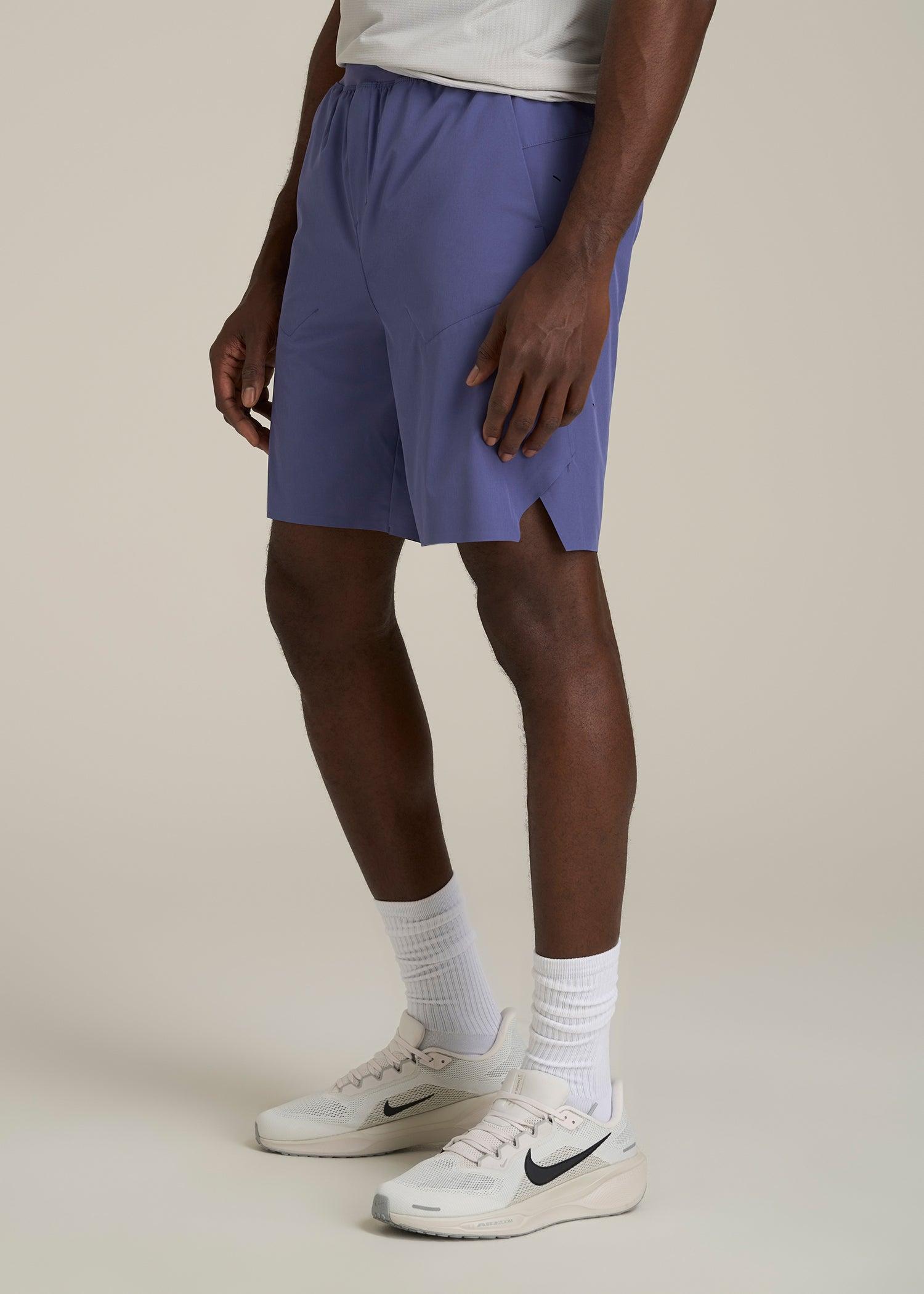 2-in-1 Featherweight Running Short for Tall Men in Future Dusk Male Product Image