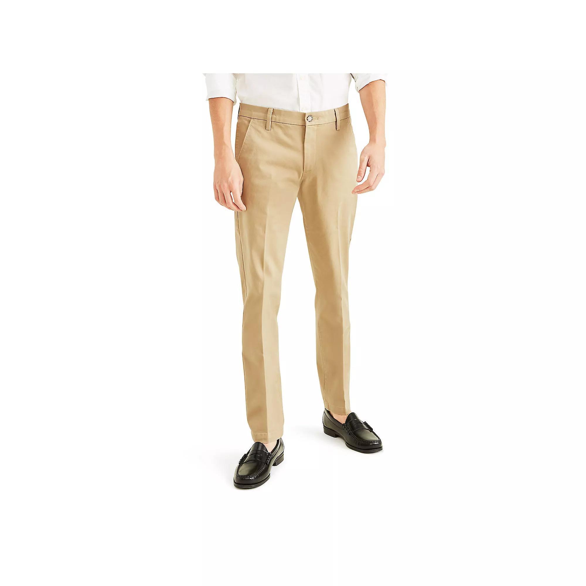 Men's Dockers® Workday Slim-Fit Smart 360 FLEX Khaki Pants, Size: 36X29, Safari Beige Product Image
