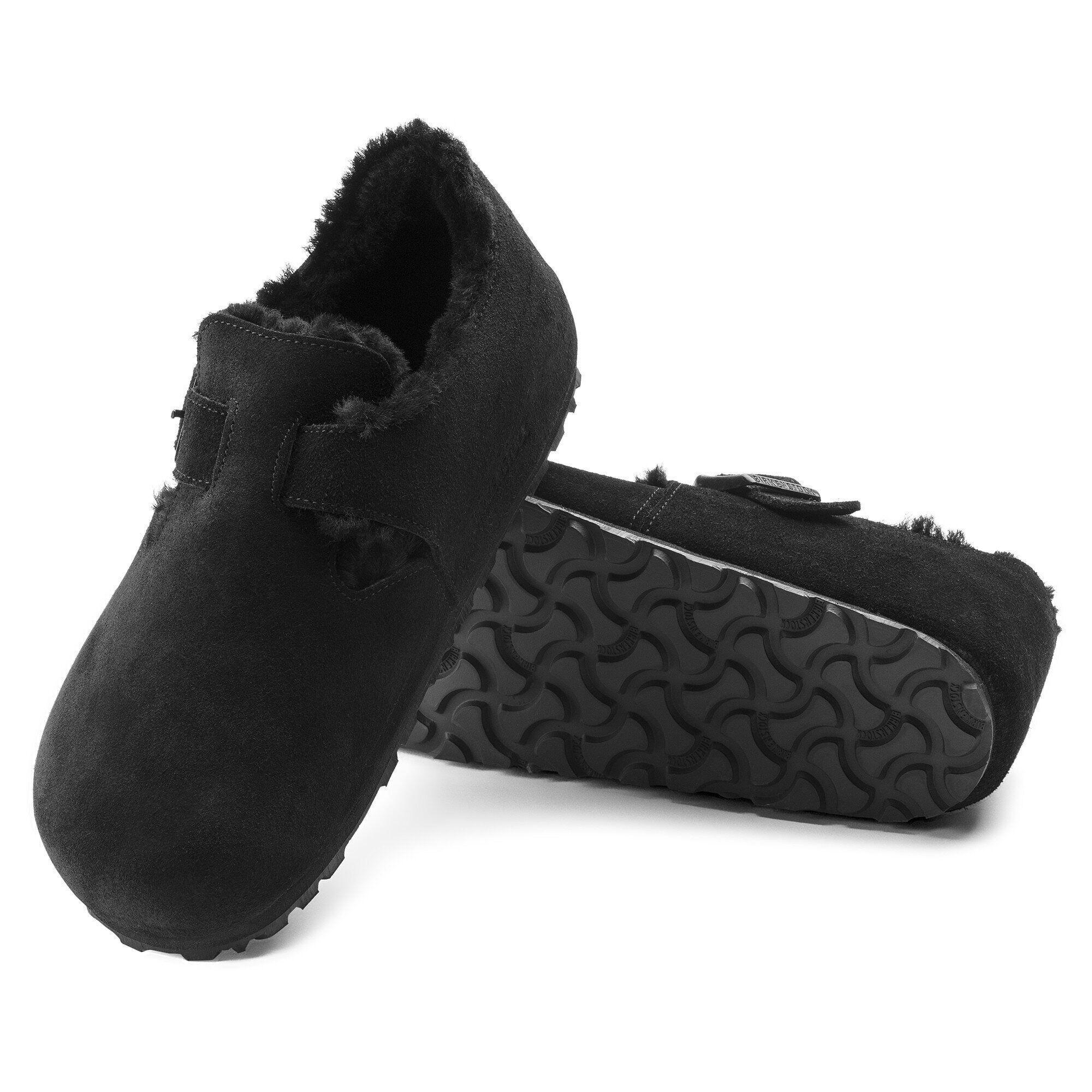 London Shearling Suede Leather Product Image