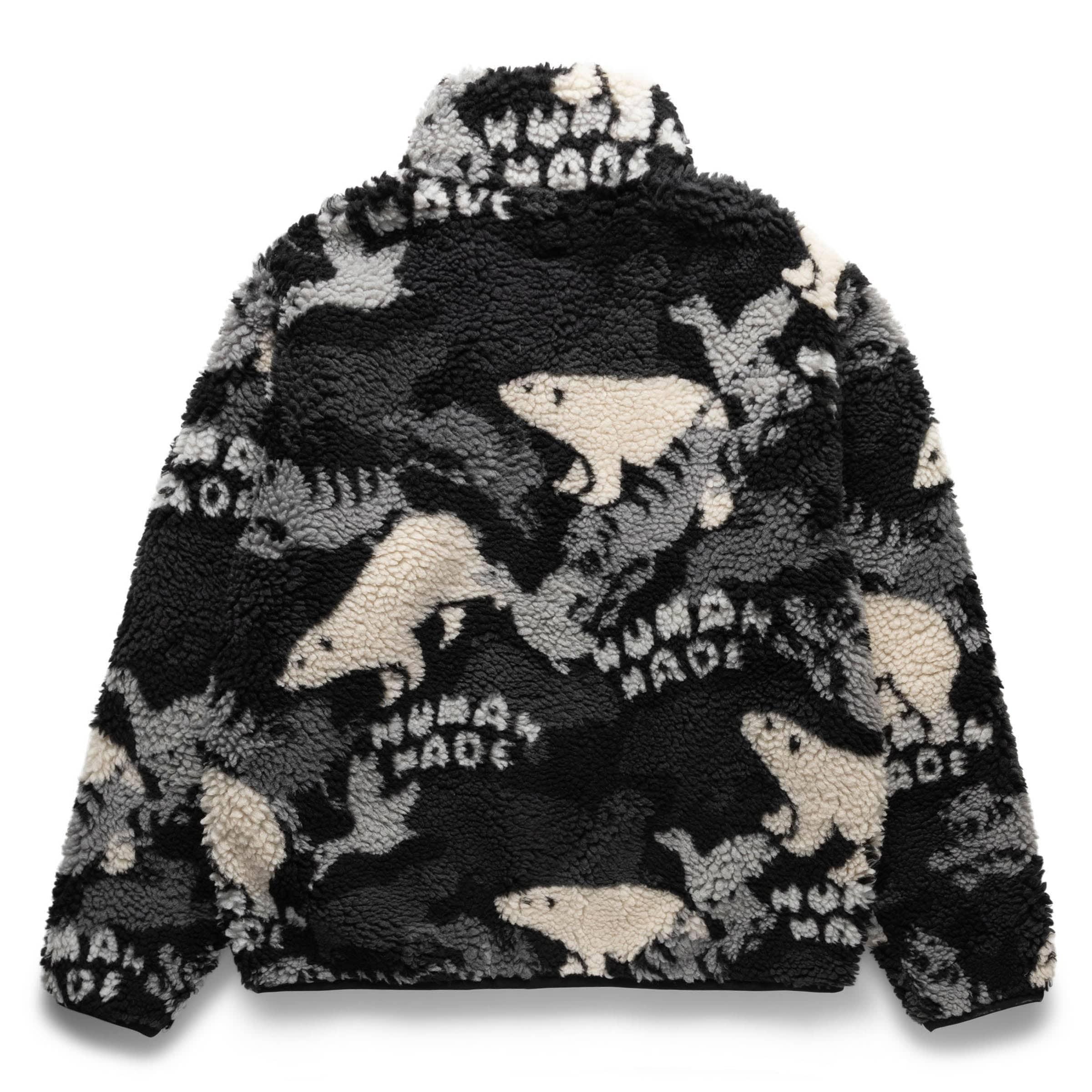 ANIMAL FLEECE JACKET GRAY | Bodega Product Image