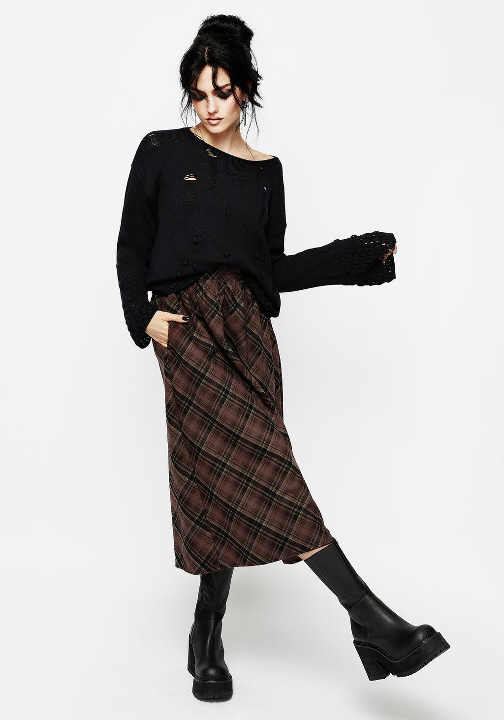 Looper Distressed Knit Sweater Product Image