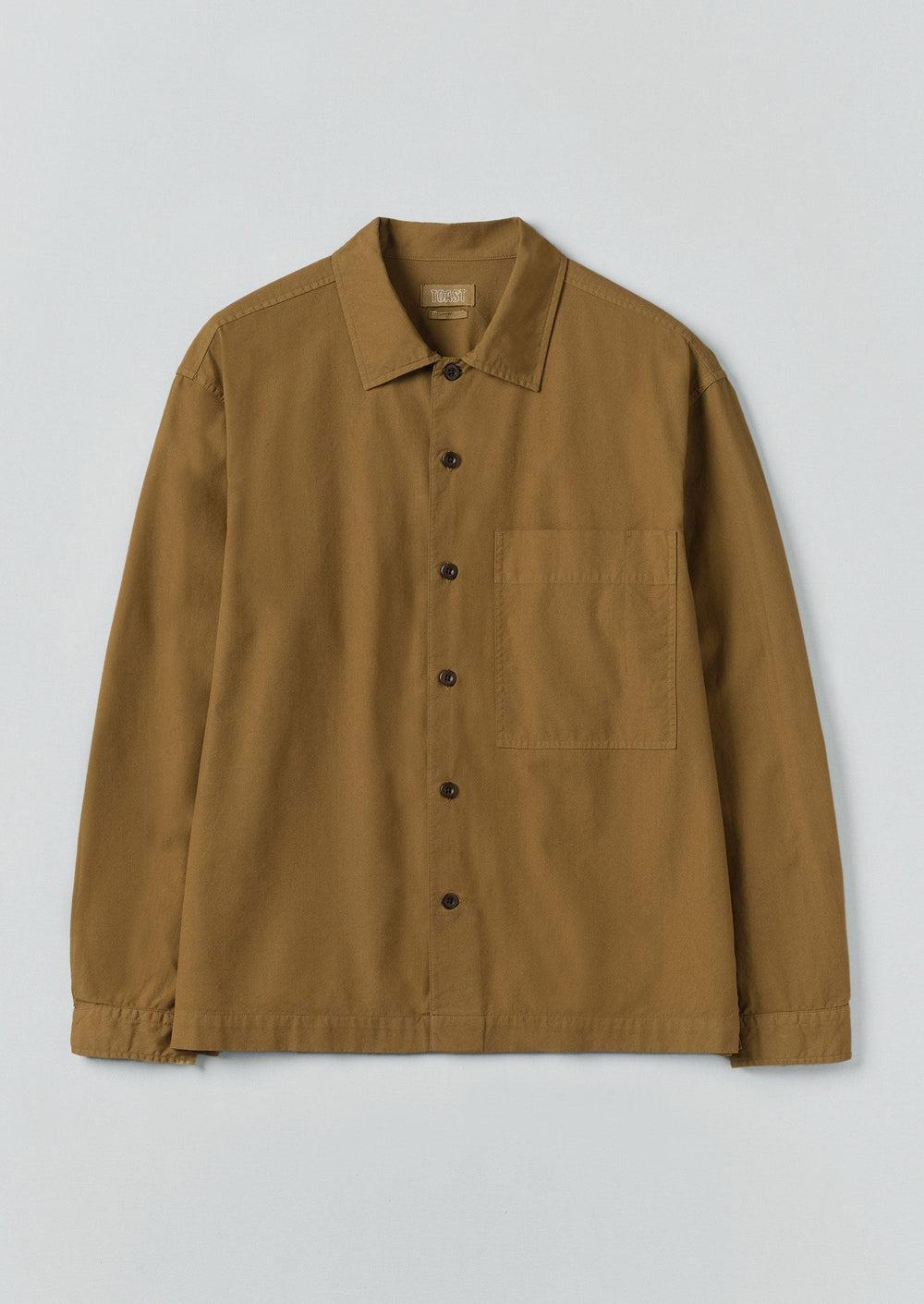 Garment Dyed Oxford Shirt | Old Gold Product Image
