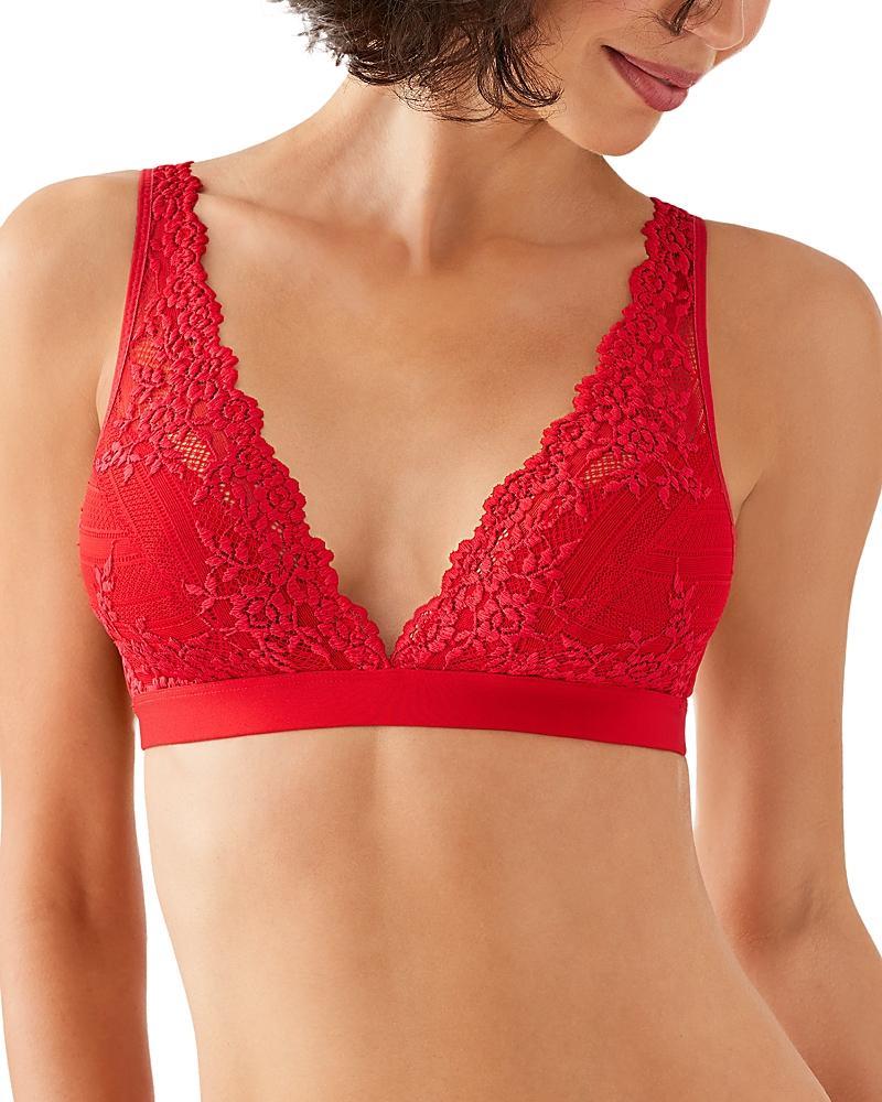 Wacoal Embrace Lace Convertible Plunge Soft Cup Wireless Bra Product Image