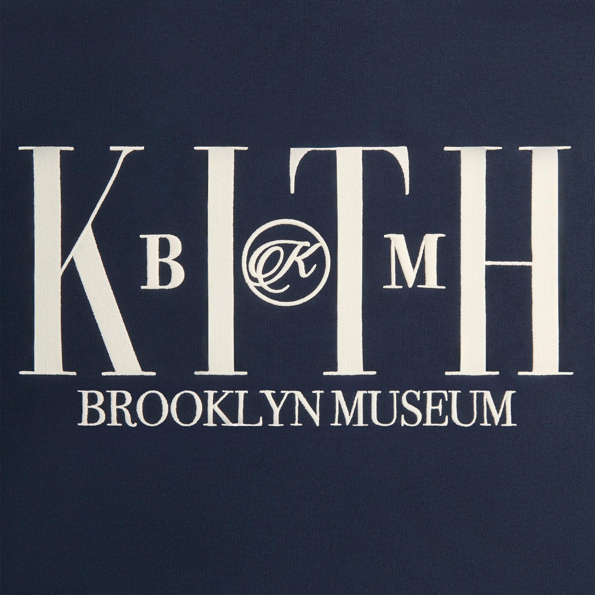 Kith for the Brooklyn Museum Serif Hoodie - Nocturnal Male Product Image