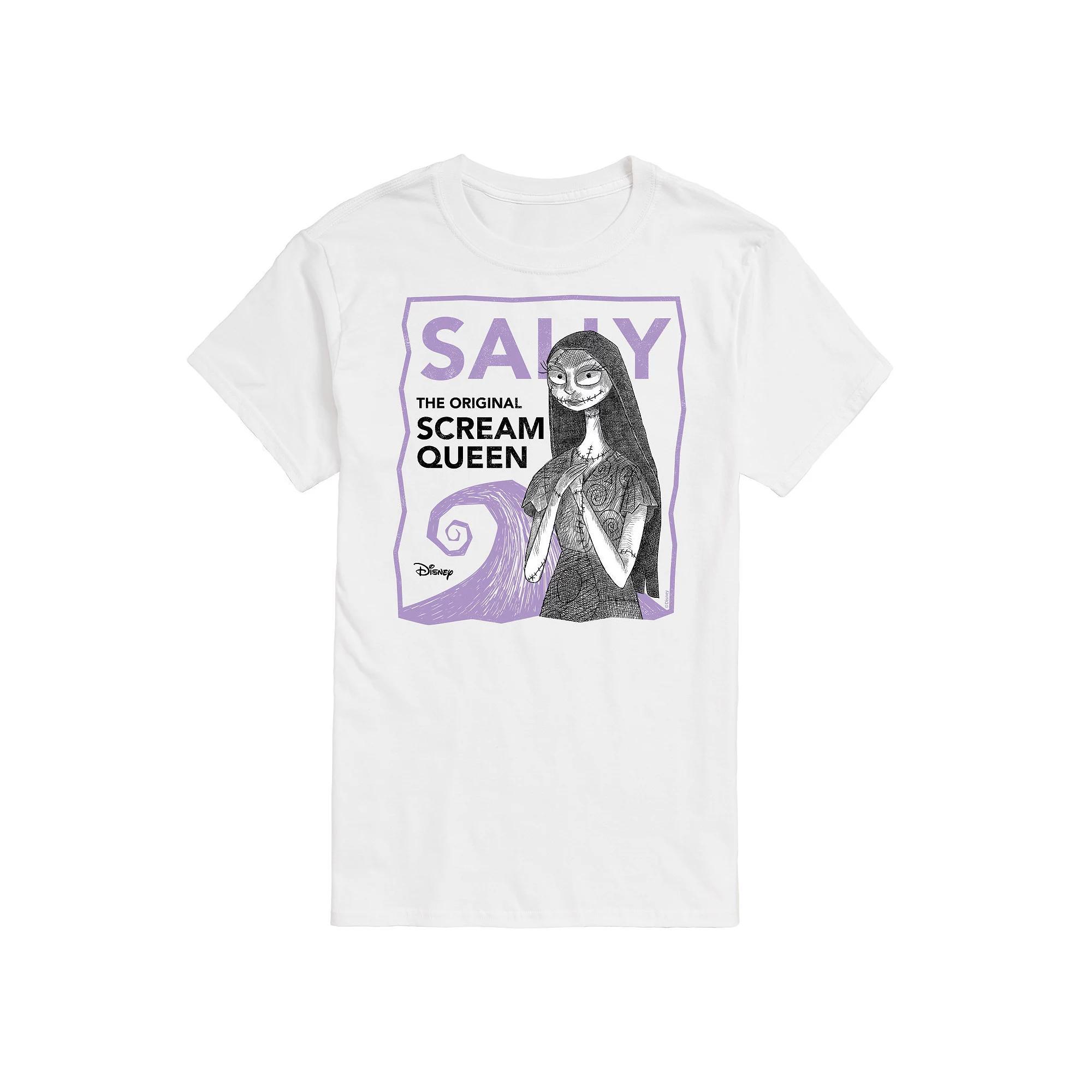 Disneys The Nightmare Before Christmas Mens Scream Queen Graphic Tee Product Image