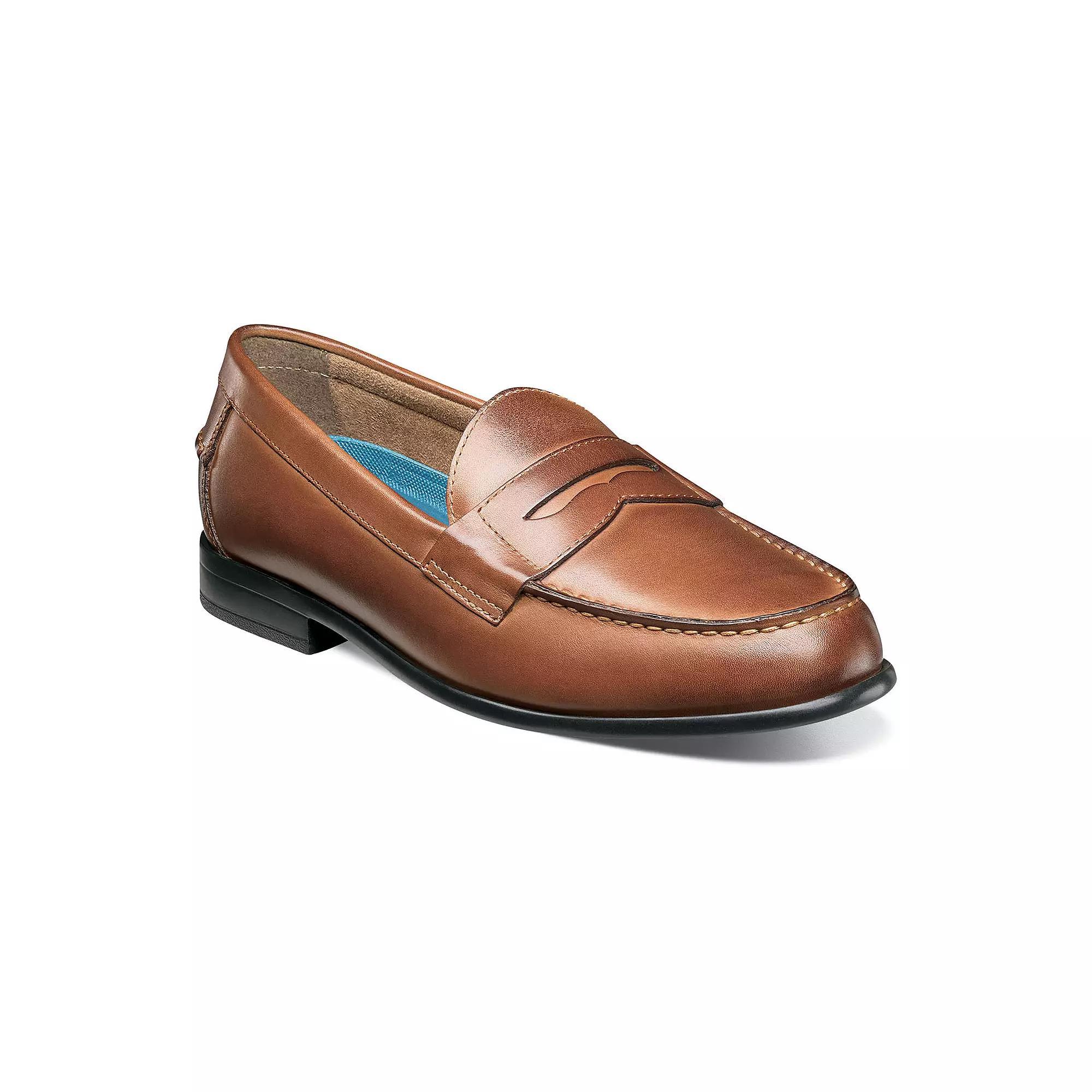 Nunn Bush® Drexel Men’s Moc Toe Dress Penny Loafers, Men's, Size: 8 Wide, Red Product Image