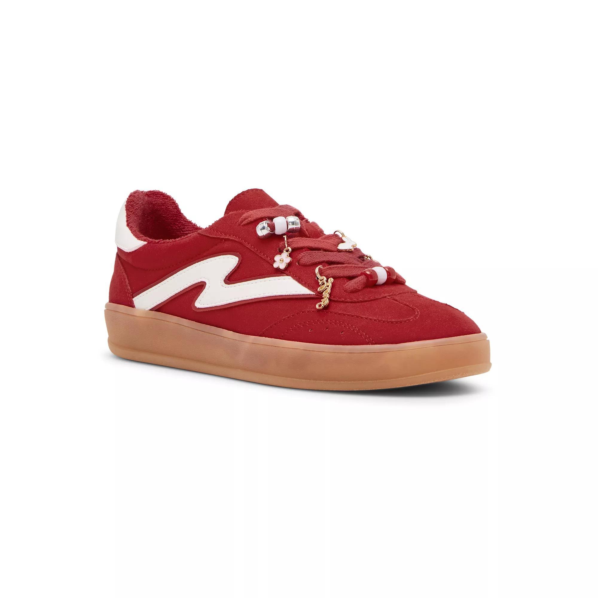 madden girl Giia Charm Women's Sneakers, Size: 6, Red Team Product Image