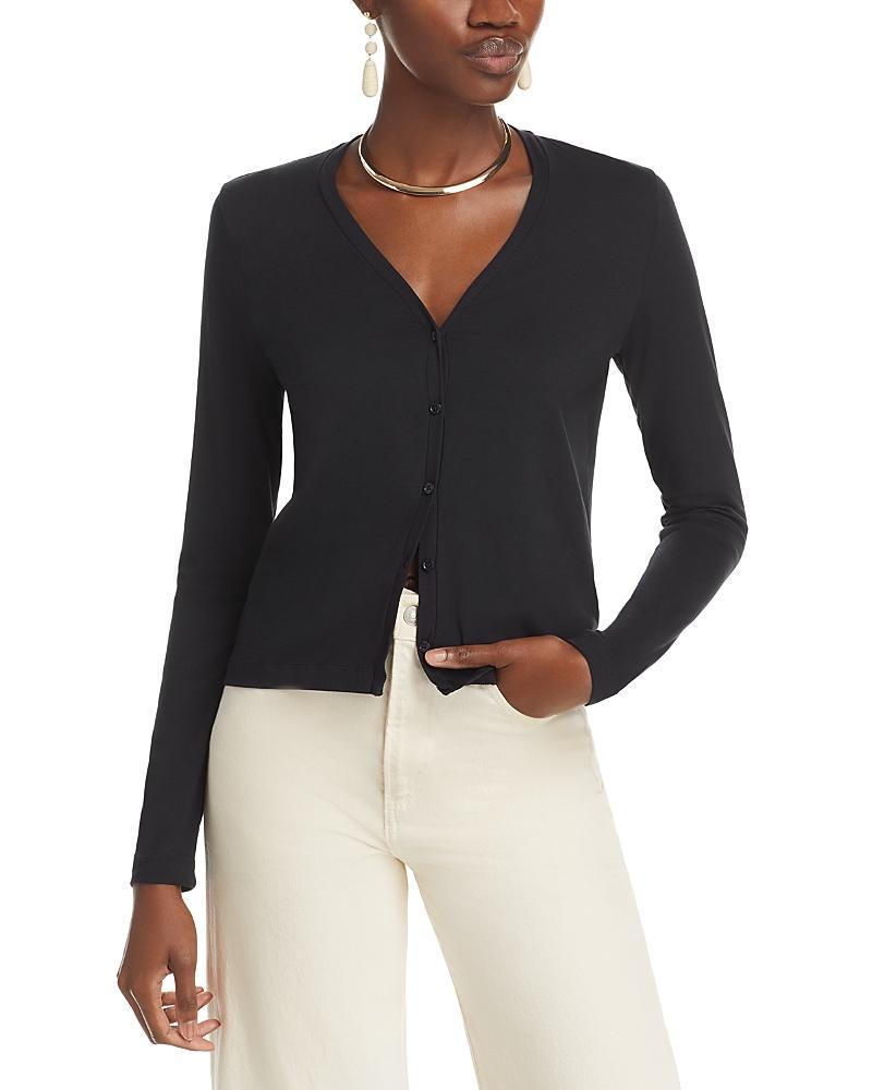 Majestic Filatures Soft Touch V Neck Cardigan Product Image