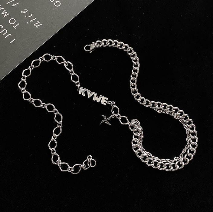 SHURIKEN PENDANT CHAIN NECKLACE 02 Product Image
