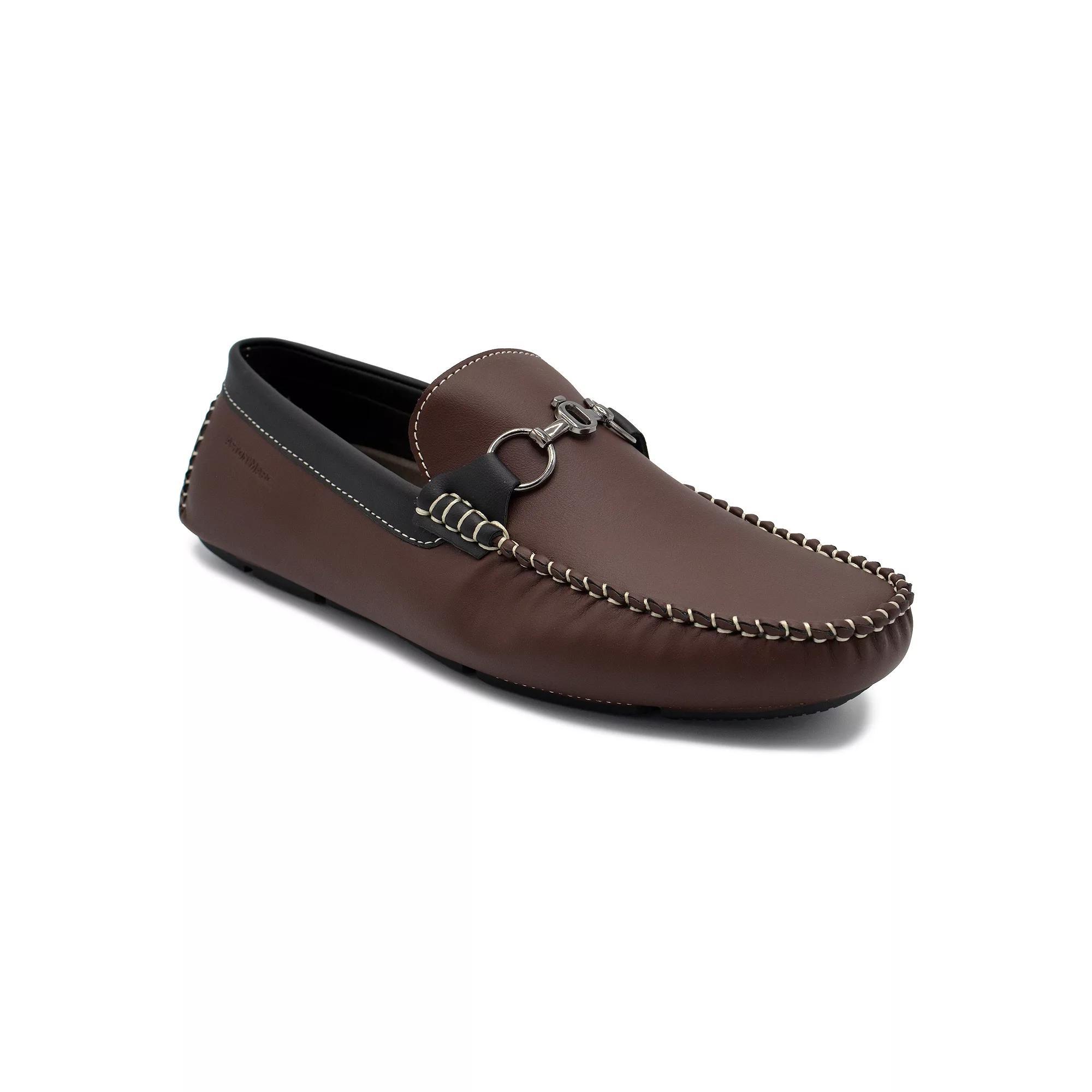 Aston Marc Renton Men's Driving Shoe, Size: 10.5, Black Product Image