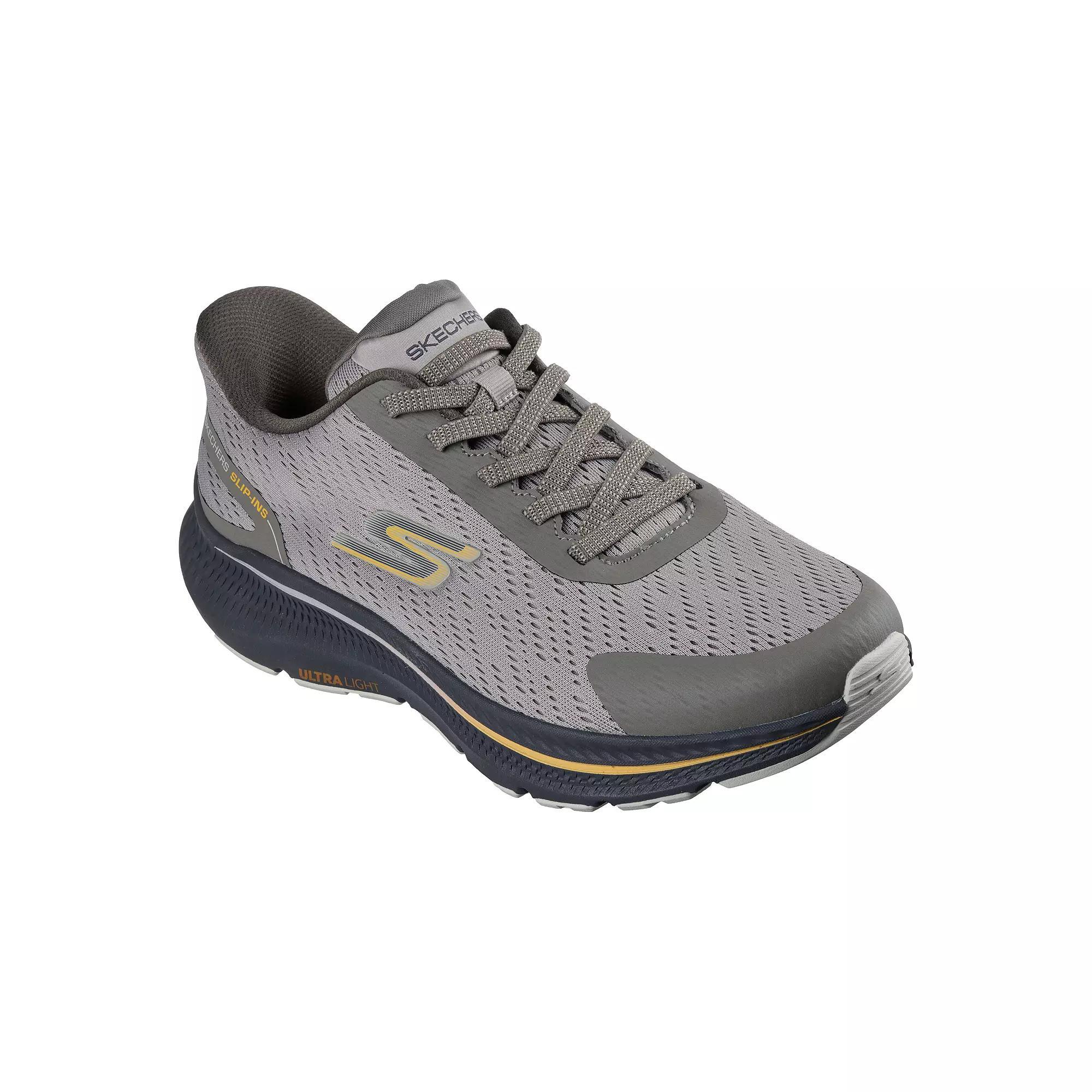 Skechers Hands Free Slip-ins GO RUN Consistent 2.0 Mens Athletic Shoes Brown Product Image