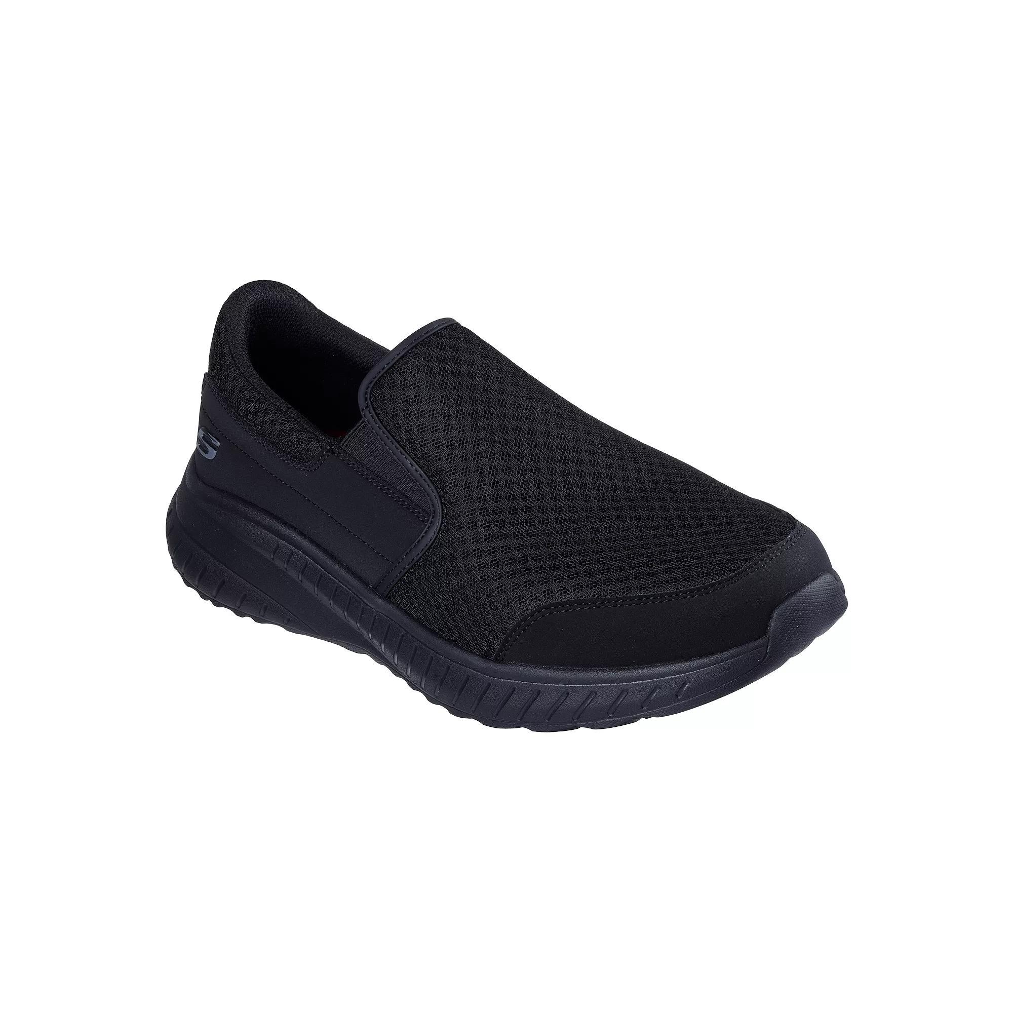 Skechers Work™ Relaxed Fit® Squad Chaos Sr Urgran Men's Shoes, Size: 13 Wide, Black Product Image
