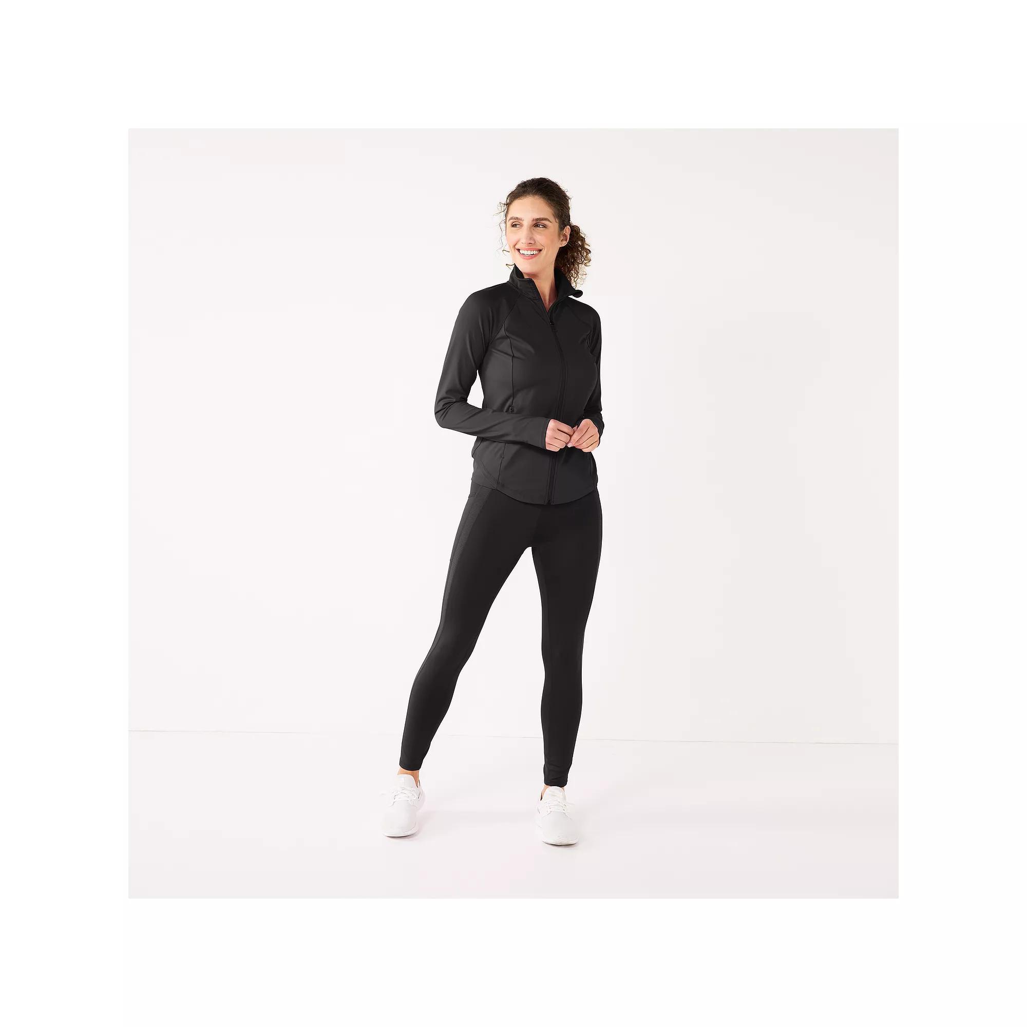 Women's Tek Gear® Ultrastretch Performance Jacket, Size: XS, Dark Blue Teal Product Image