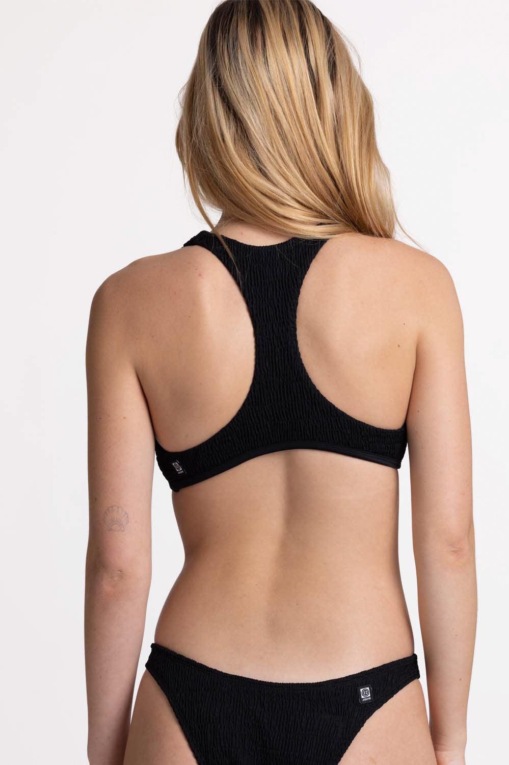 Final Sale Aster Smocked Bikini Top Product Image