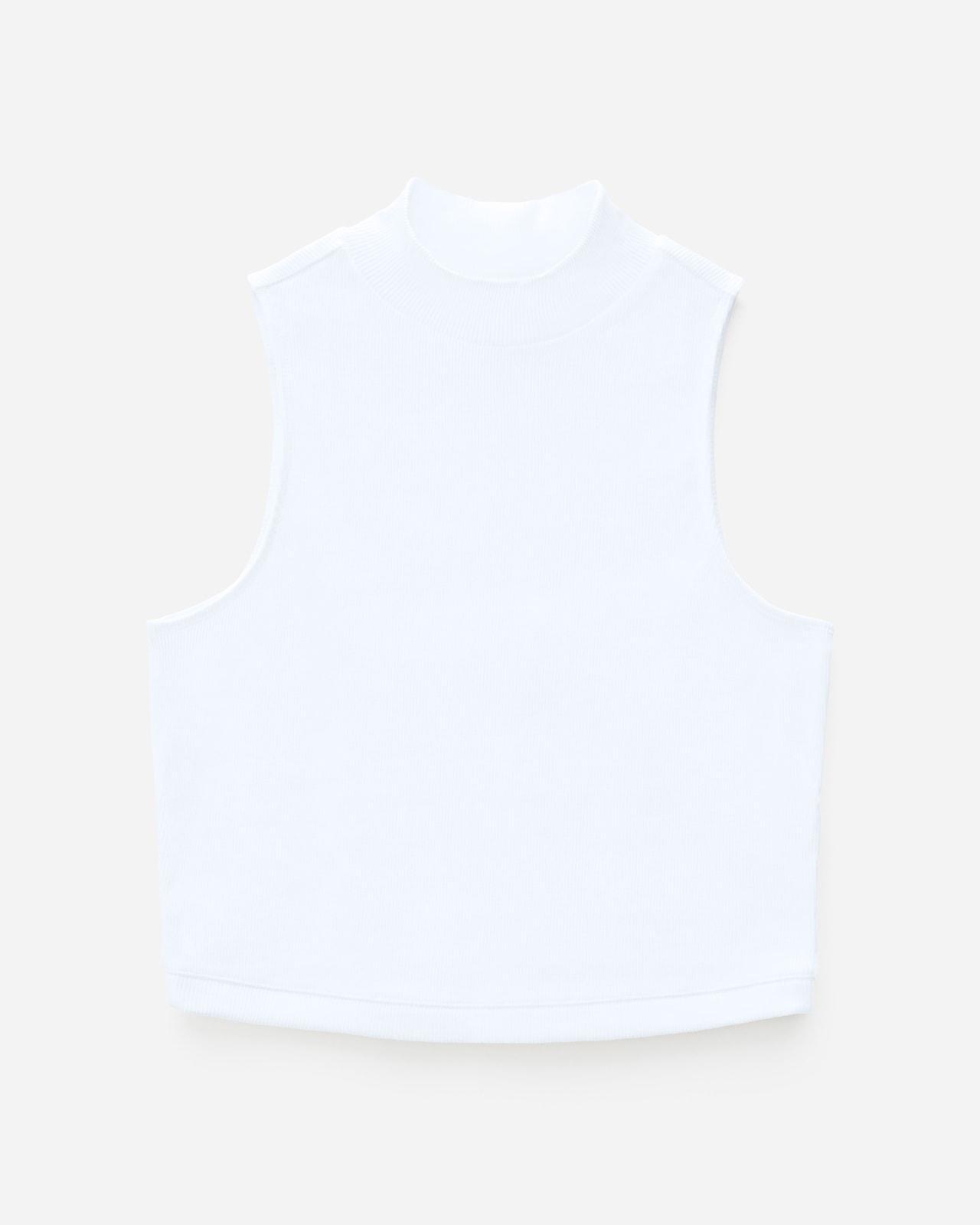 The Ribbed Mockneck Tank Product Image
