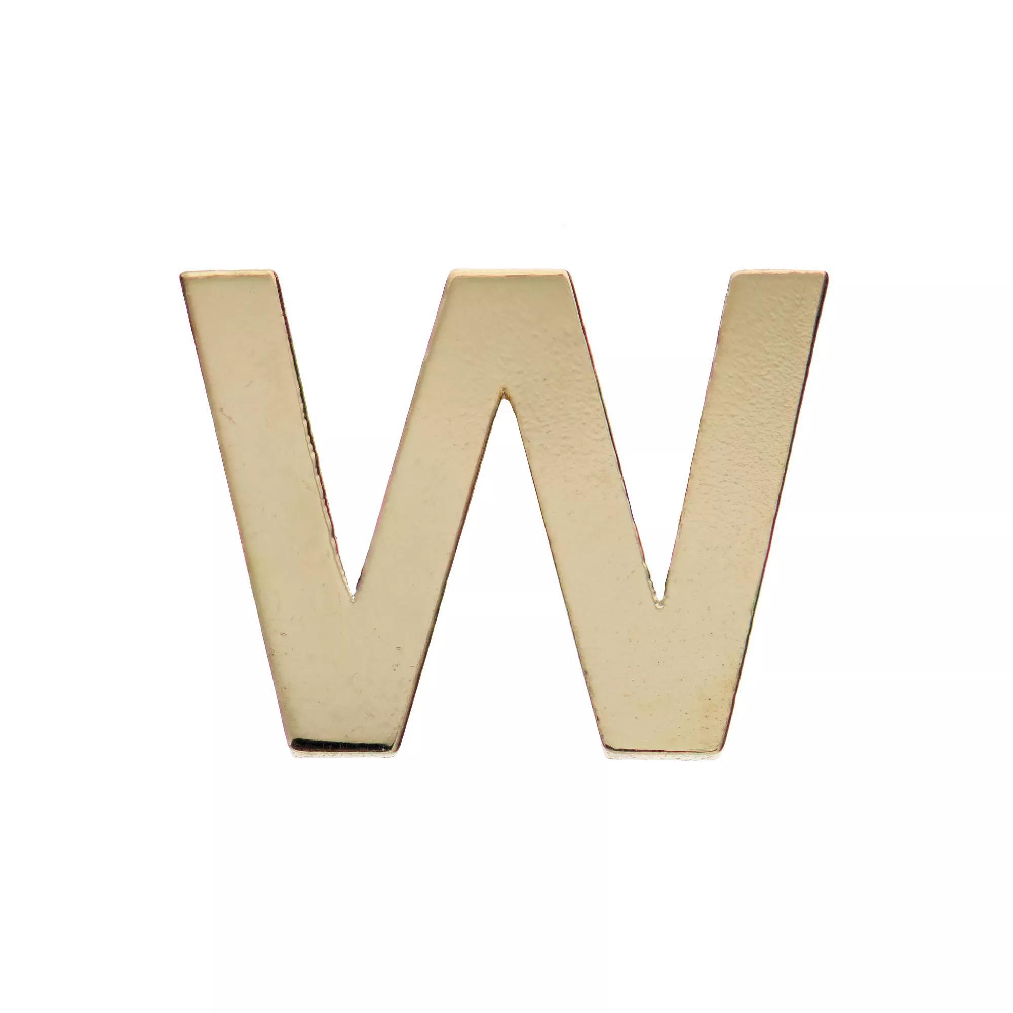 Au Naturale 14k Gold Initial Single Stud Earring, Women's Product Image