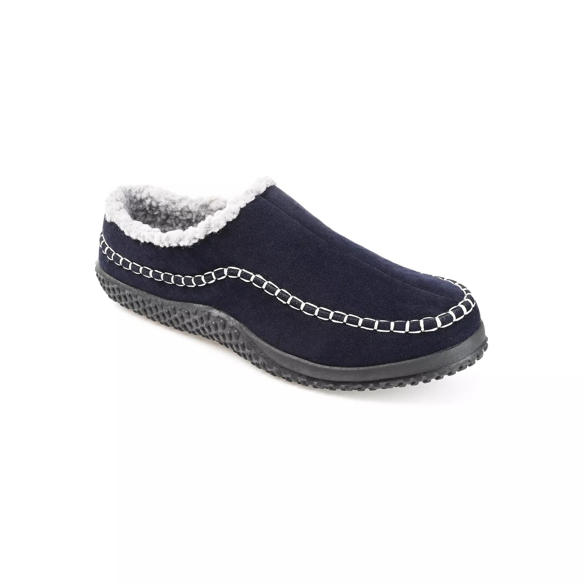 VANCE Godwin Mens Sherpa Clog Slippers Product Image