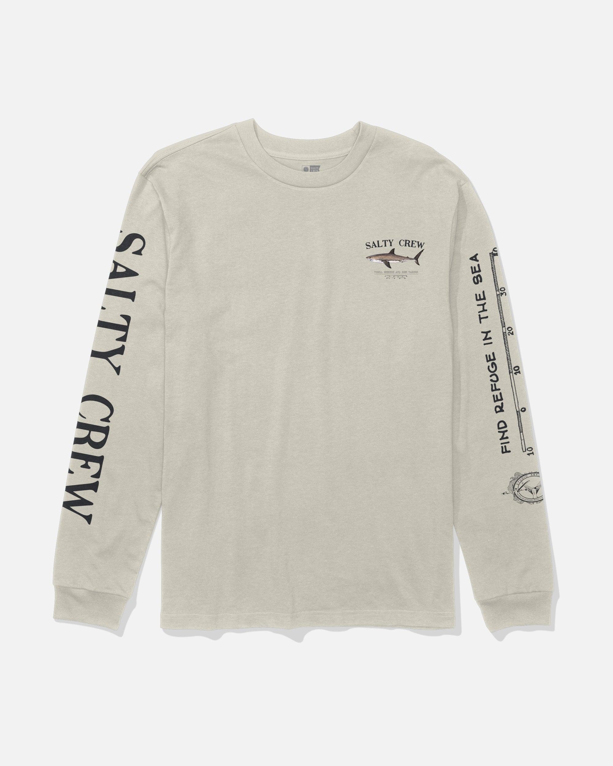Bruce Classic Long Sleeve Tee - Bone Male Product Image