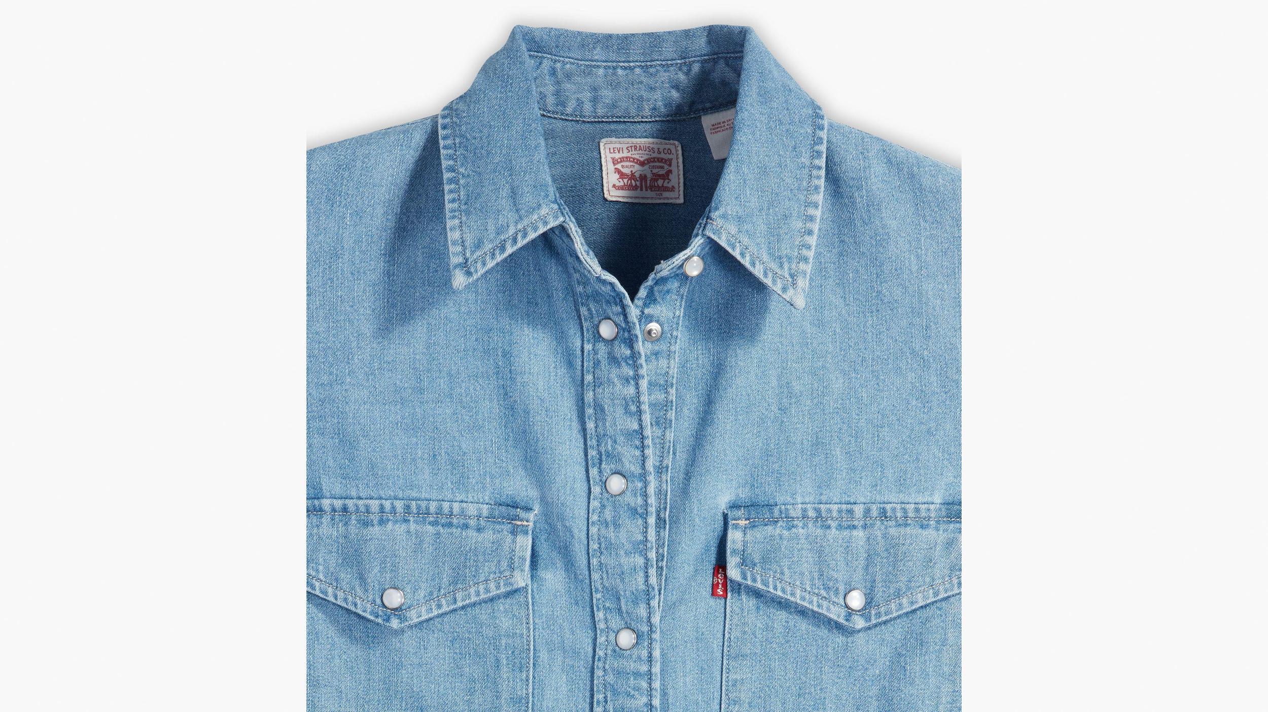 Iconic Western Denim Shirt Product Image