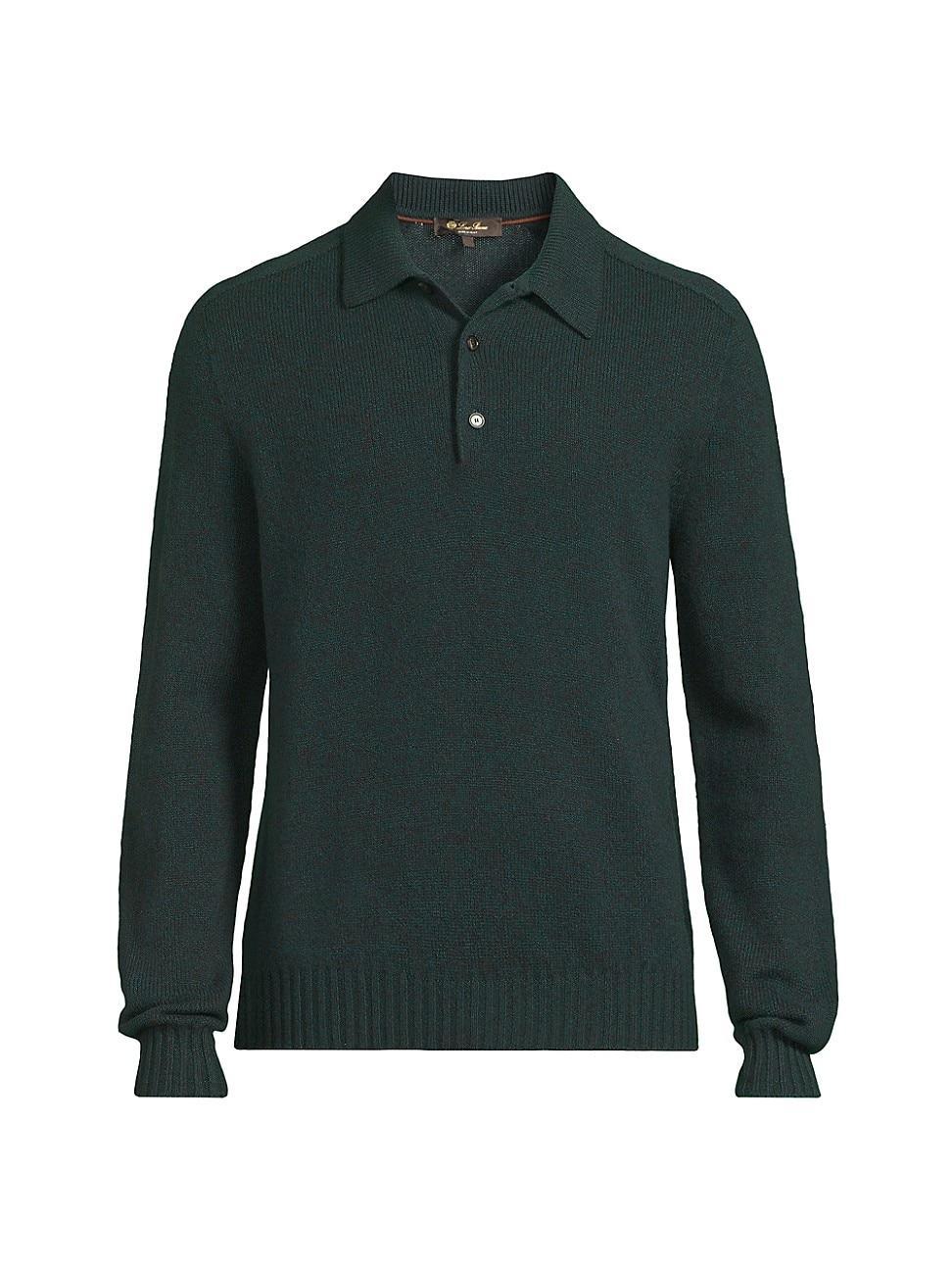 Mens Mastallone Wool Polo Sweater Product Image