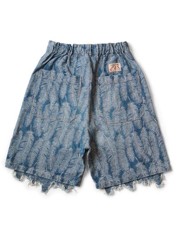 12OZ MAGPIE DENIM W-KNEE EASY SHORTS Male Product Image